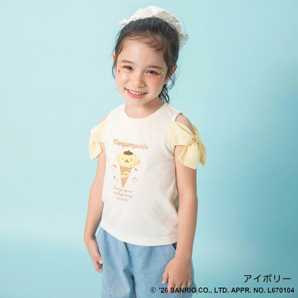 🆕【⭐訂購⭐】 🇯🇵日本直送 #Sanrio 雪紡露肩上衣［4款選］ [ELGA-0069][260813]