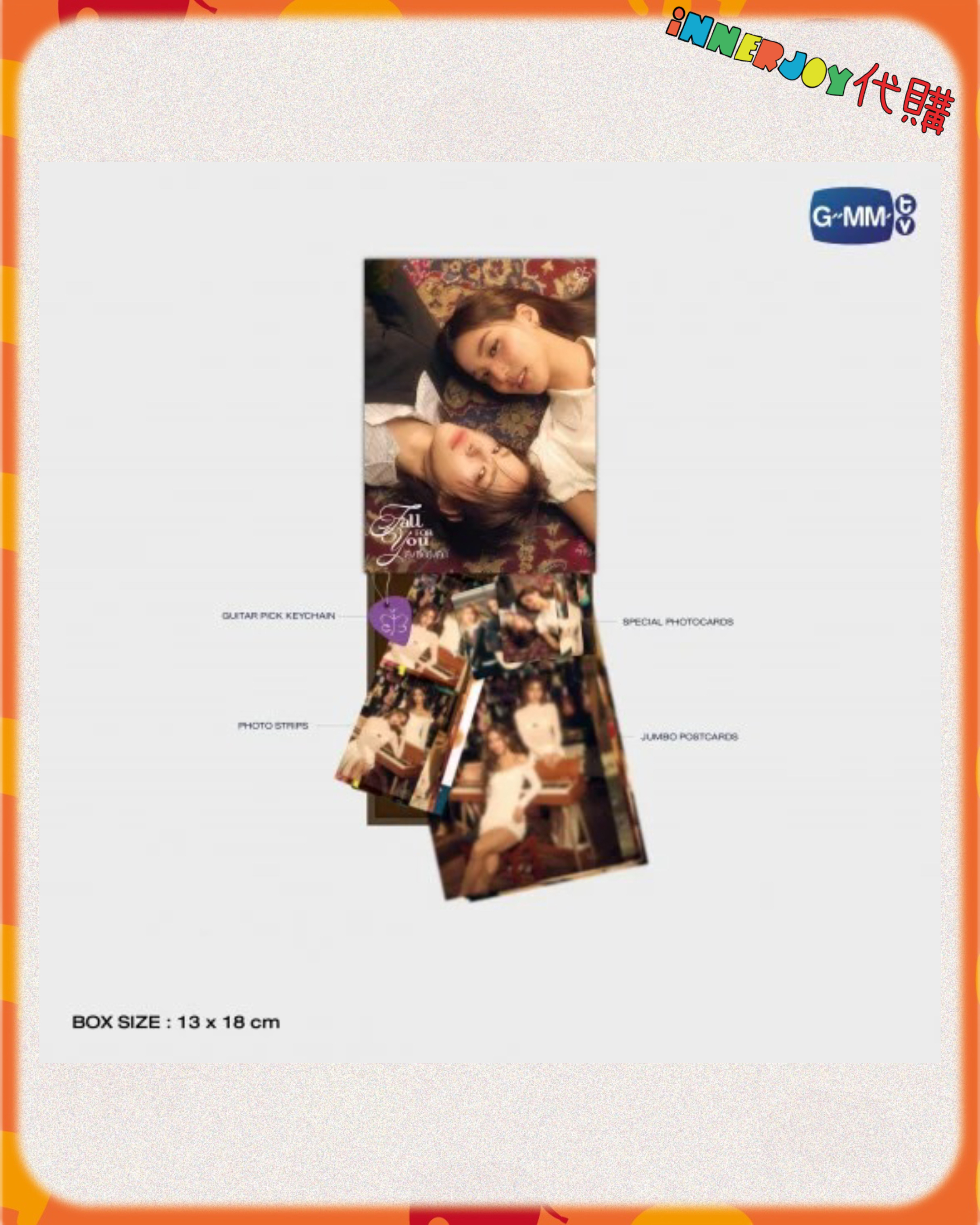 預購 |  EmiBonnie - 💖 首隻單曲《FALL FOR YOU》官方寫真相卡套裝 🎸✨