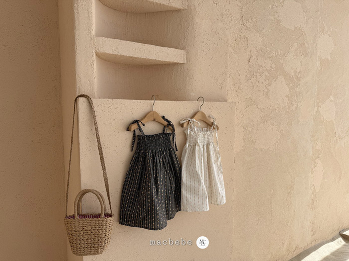 🇰🇷macbebe 吊帶裙kids