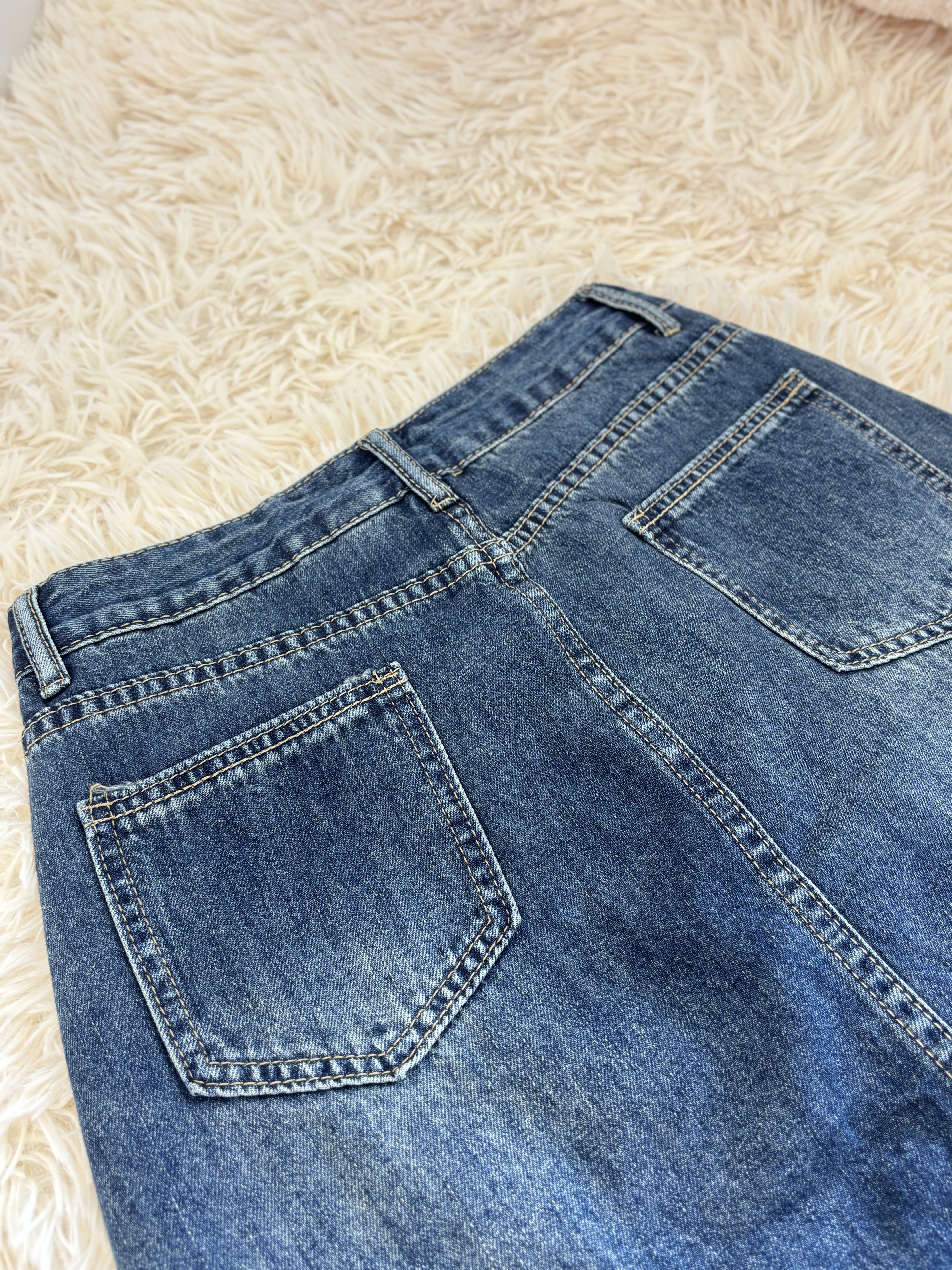 高质量牛仔短裙