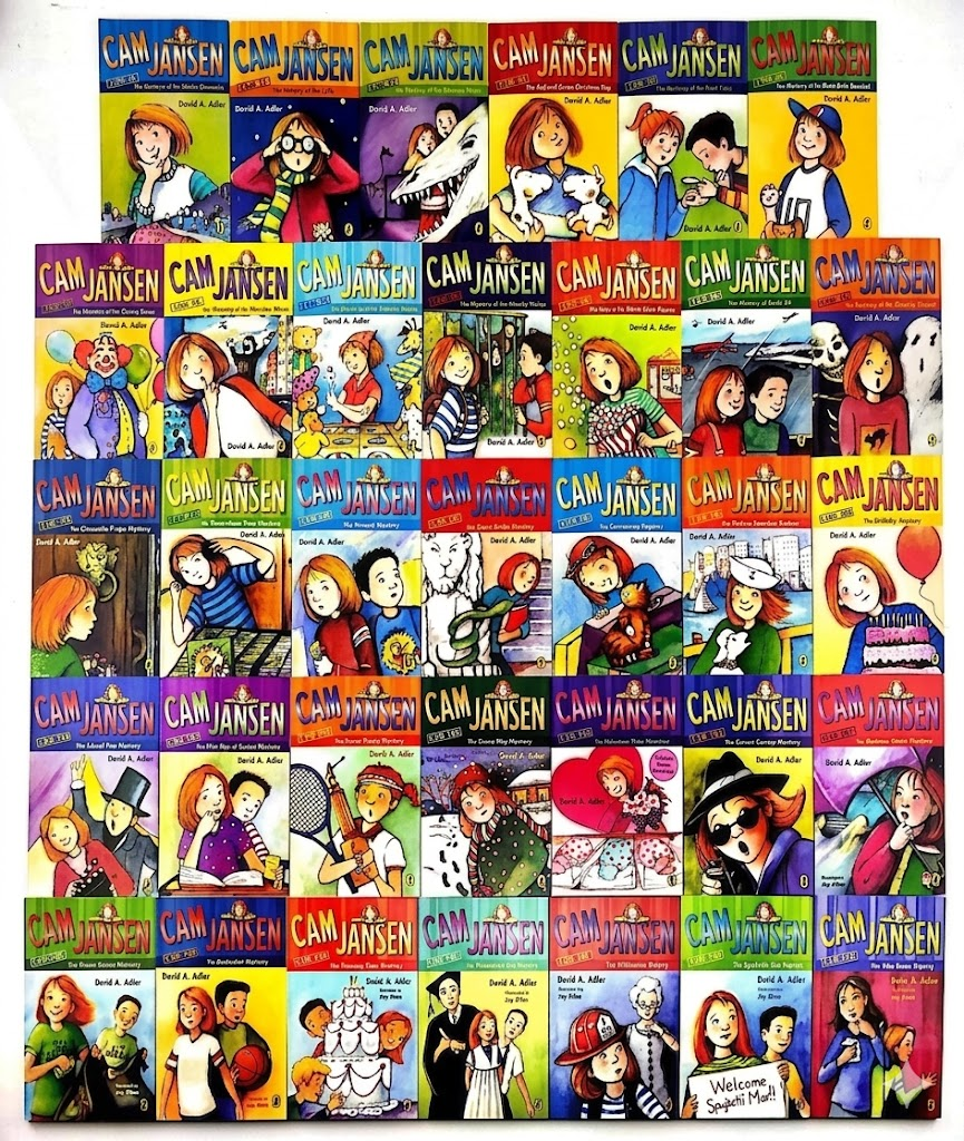Cam Jansen Series 1-36 bookset 偵探故事1-36冊英文小說David Adler | B081