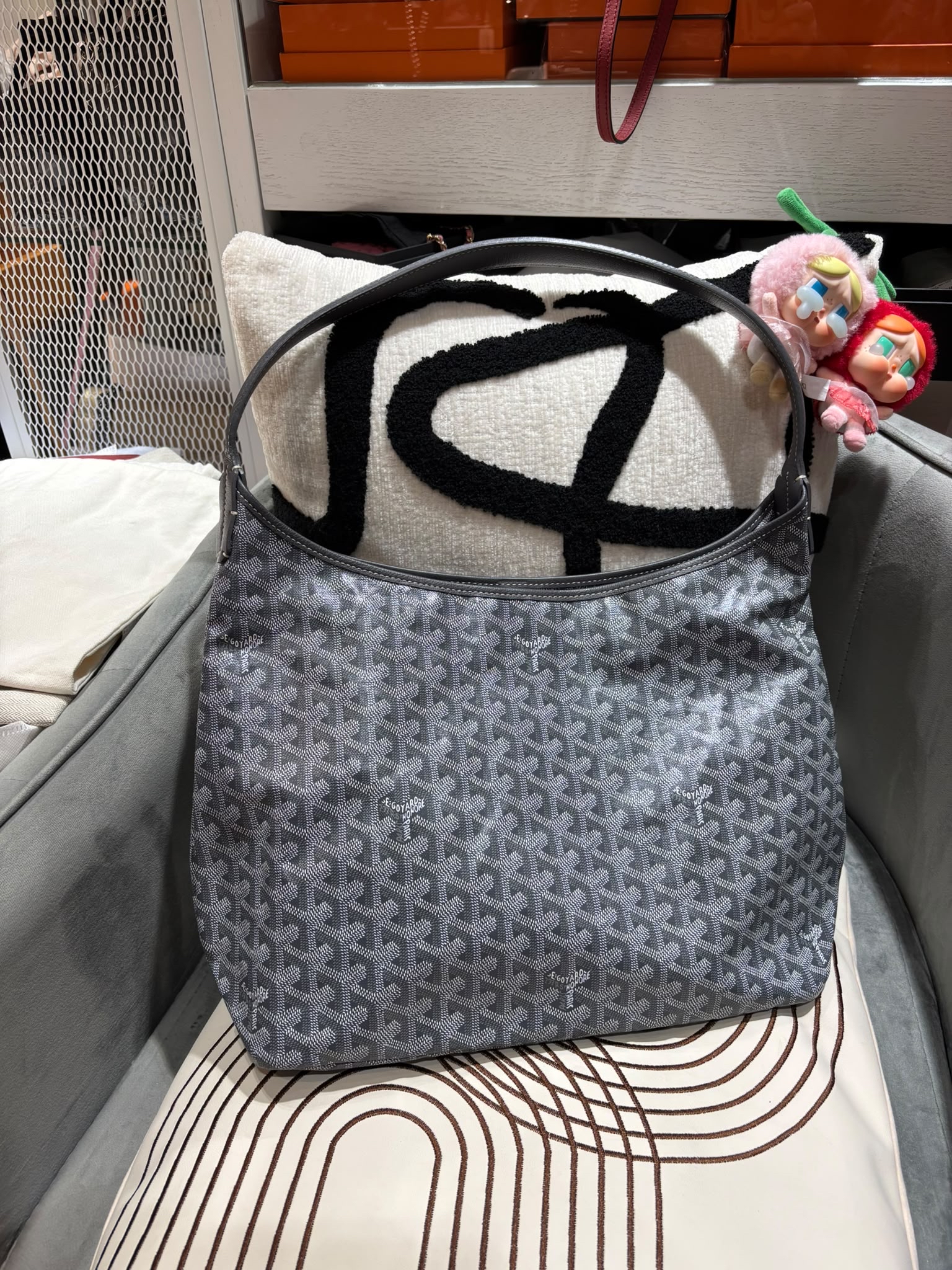 Goyard boheme hobo bag   100%Authentic, 98%New ✅Dust bag