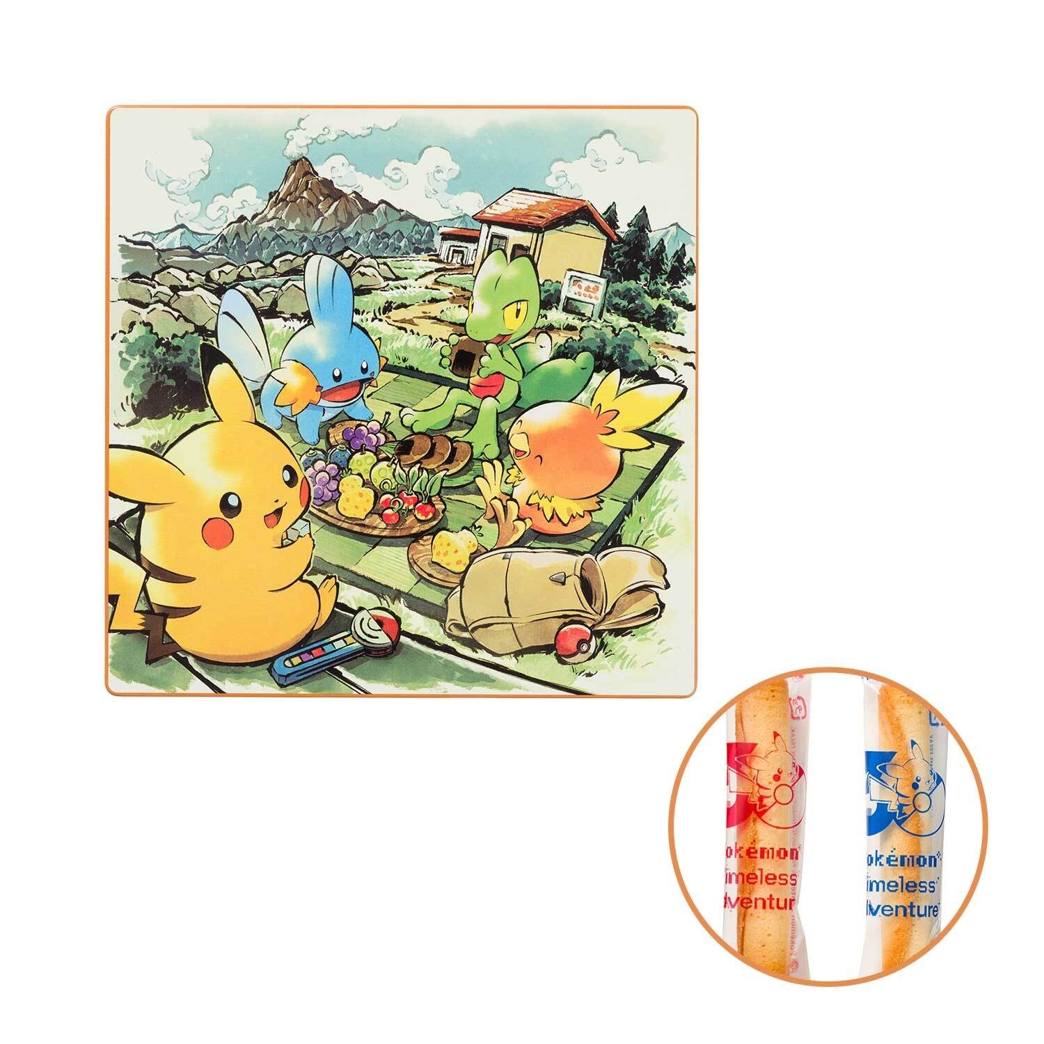 🌸 【預訂】Pokémon Timeless Adventure-Roll Cookie Set