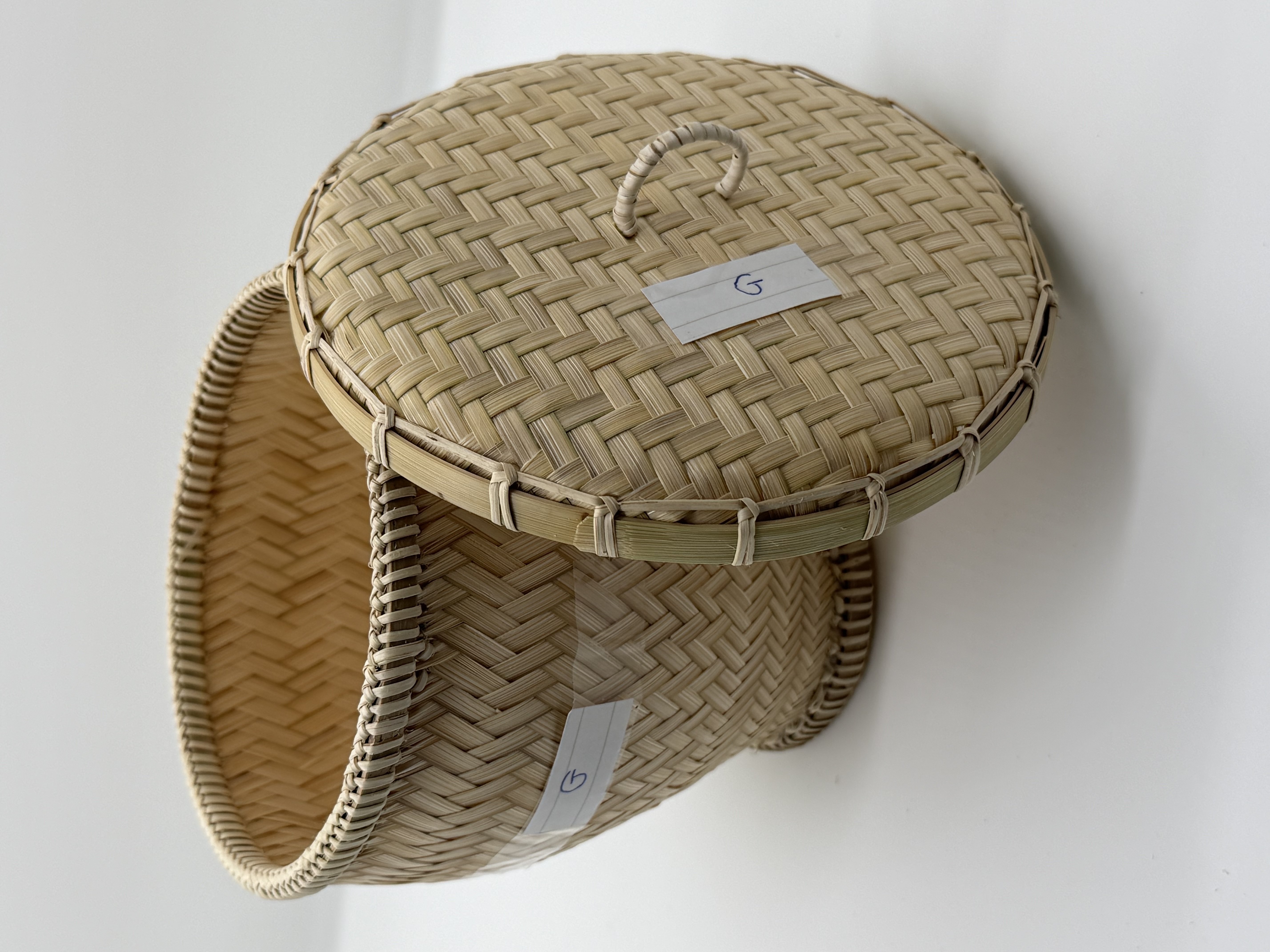 泰國品牌Chumchim Camp手工編織小竹蒸籠