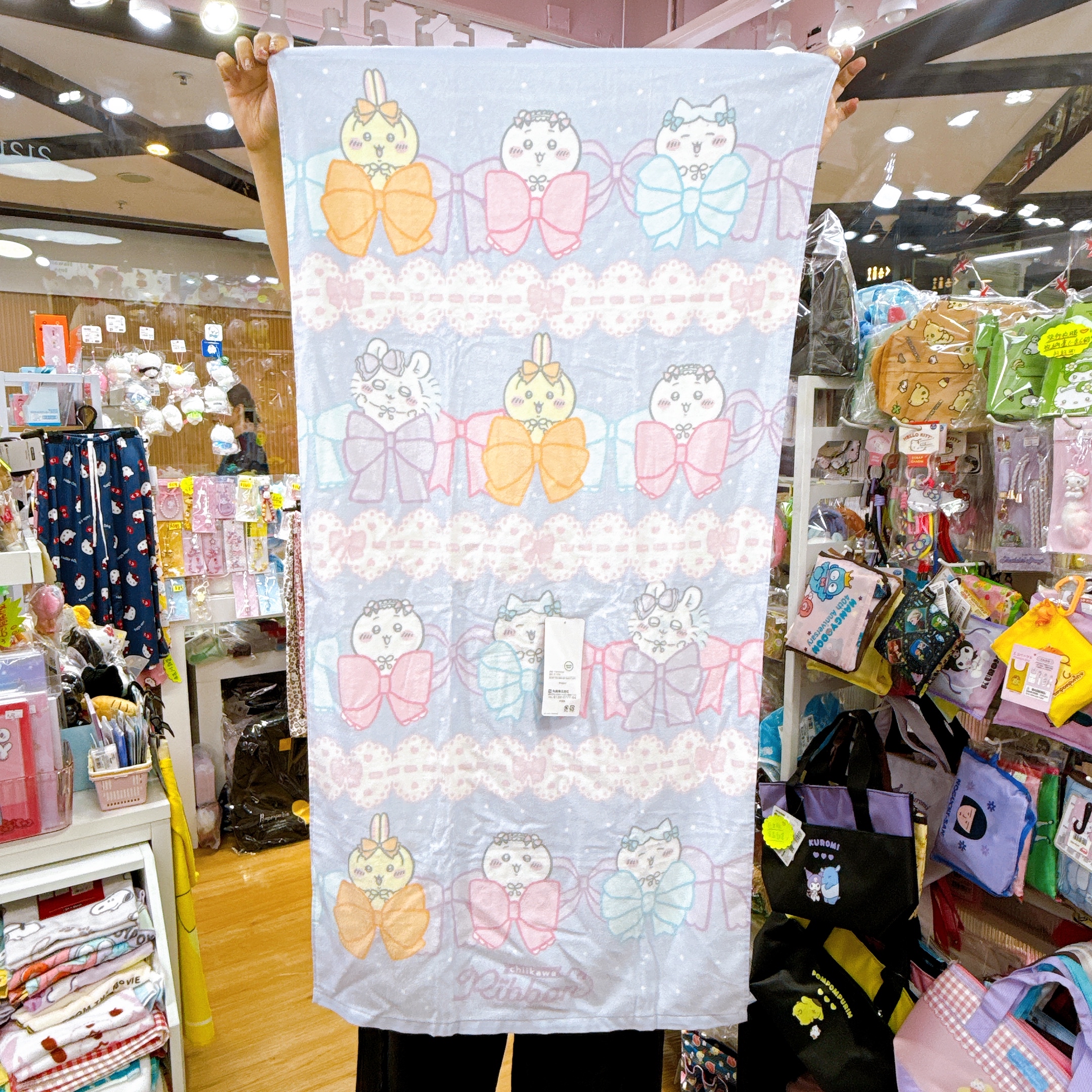 日本直送本店獨家發售比卡超 Mario 鬆弛熊Miffy Snoopy Mario Pingu大浴巾