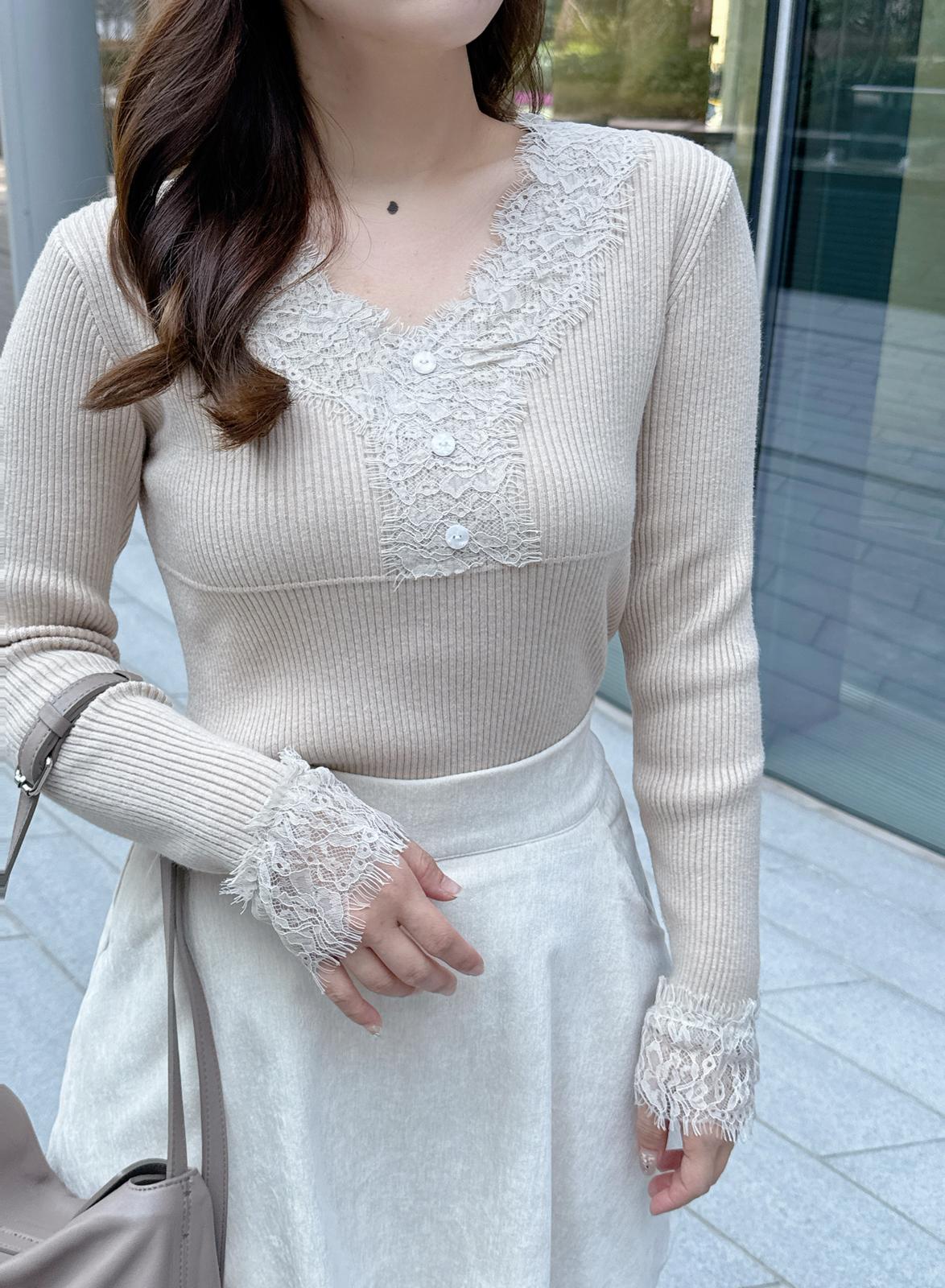 【打卡/約會】細節感喱士顯瘦上衣