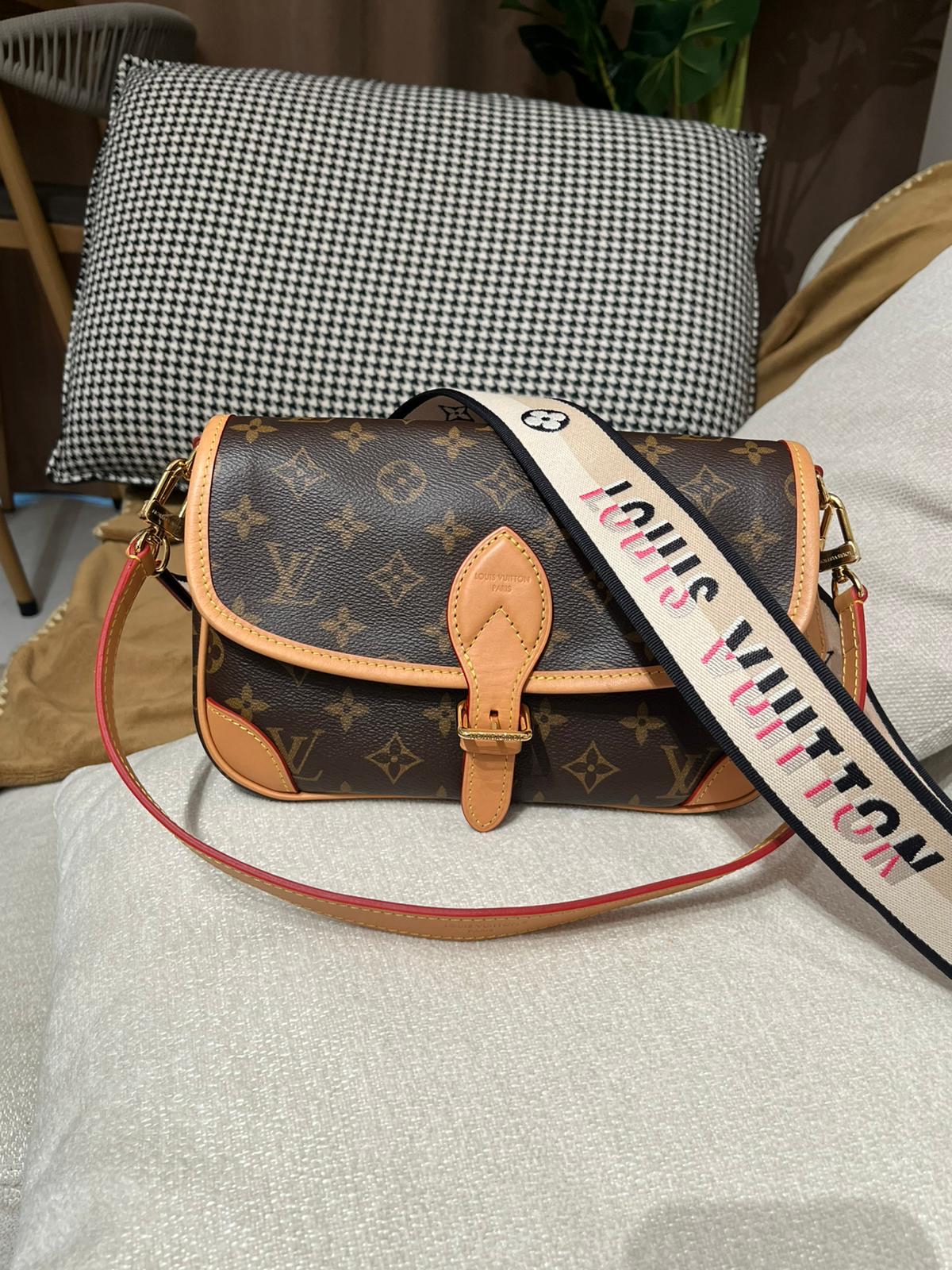 Lv Diane Monogram M45985 2Way Bag 100%Authentic, 95%new ✅strap✅Dust bag