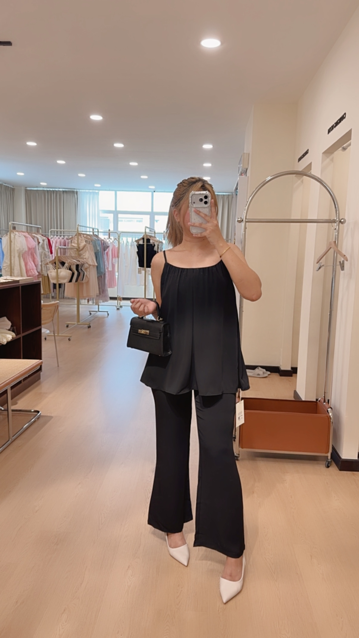 W8769吊带上衣两件套