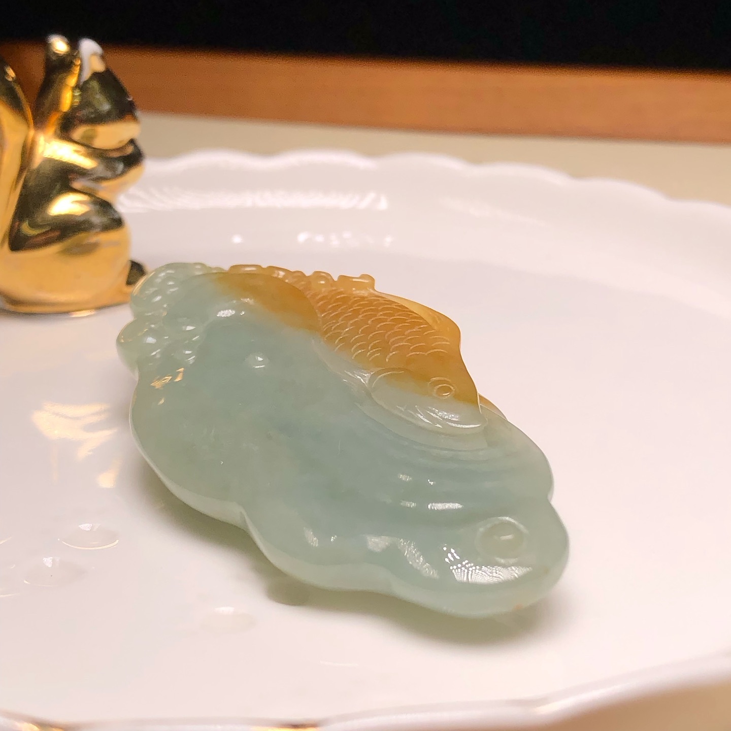 如魚得水手把件