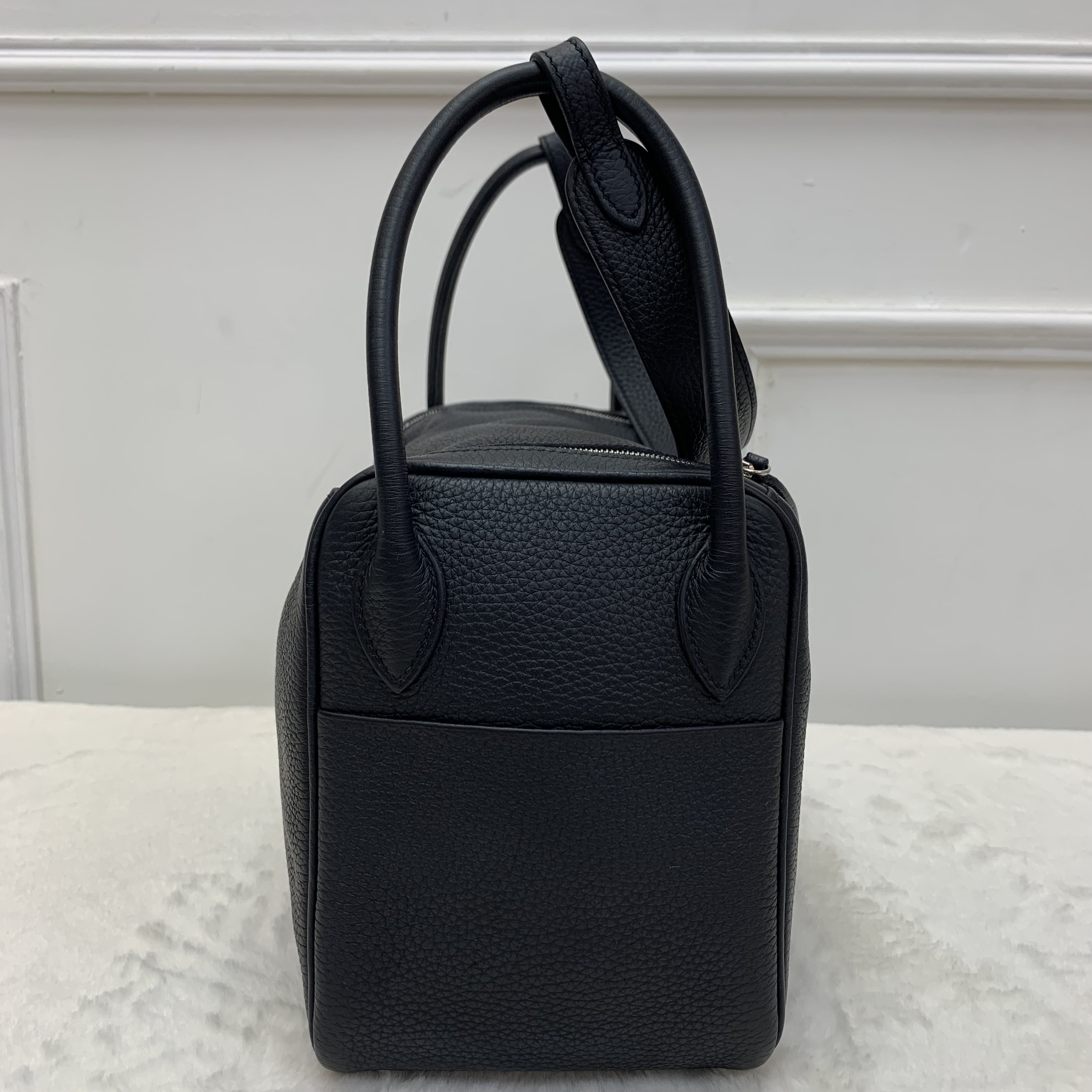 Hermes lindy 26 黑色銀扣