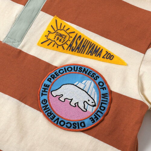 🆕【⭐訂購⭐】🇯🇵  日本直送🌀日本旭山動物園 貼布刺繡 橄欖球衫［2款選］🌀[ELCA-0209][260423]