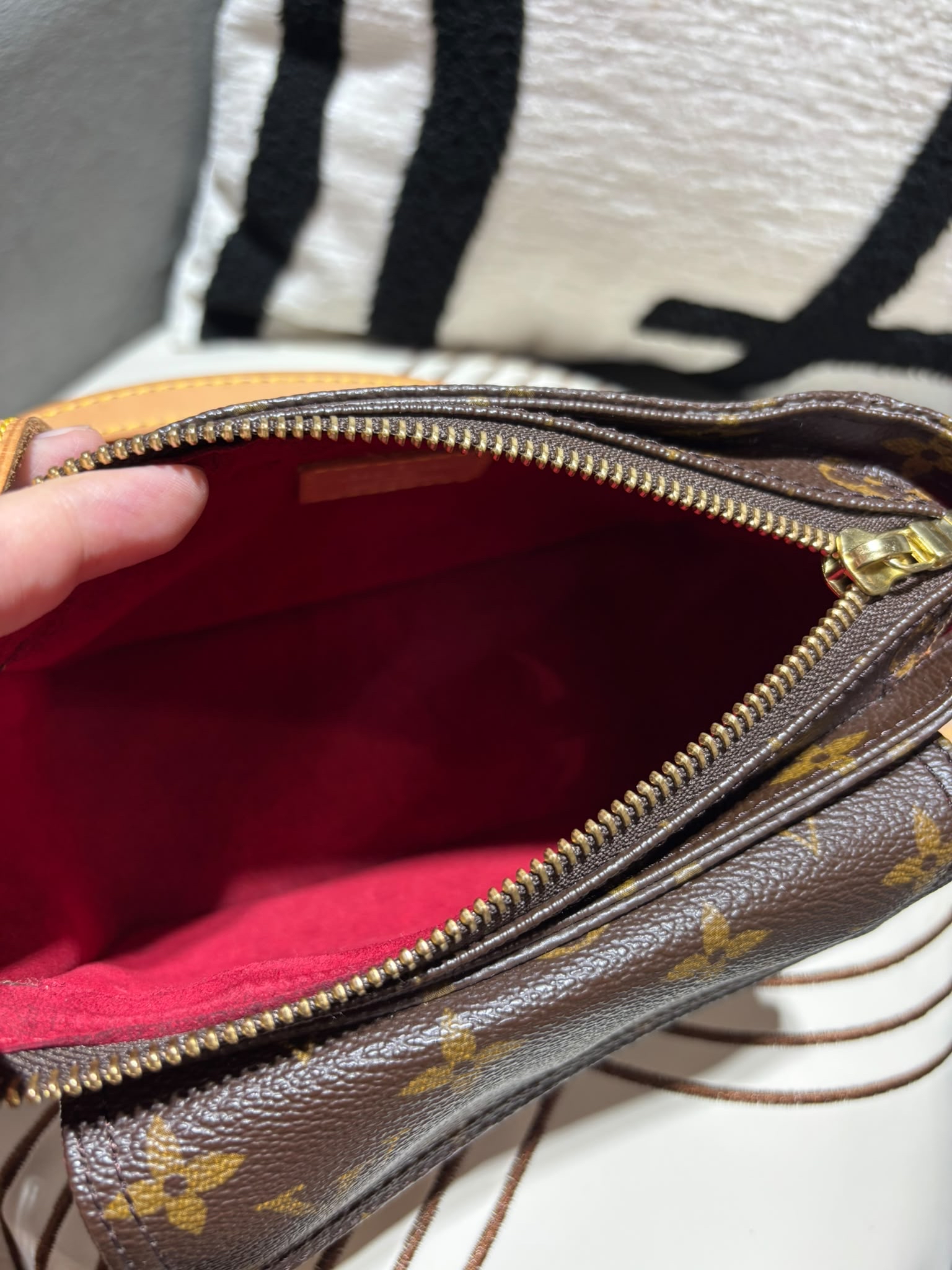 LV viva Cite PM crossbody bag Monogram 100%Authentic, 90%New ✅Dust bag