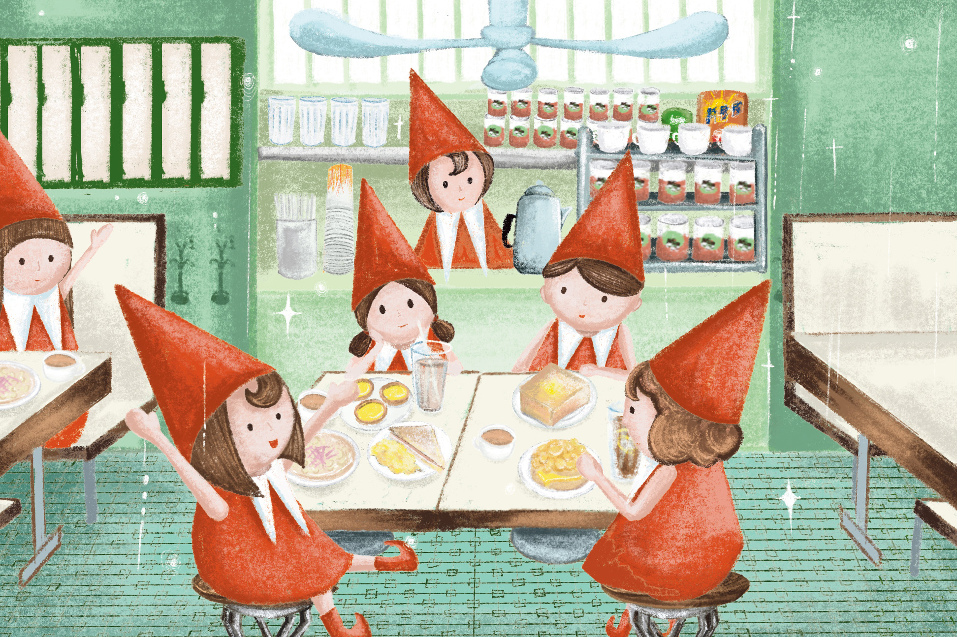 Shiny 明信片 (C)︰茶餐廳