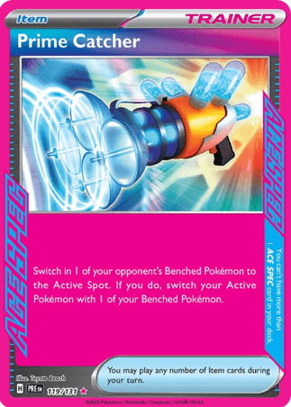 Pokemon TCG Prismatic Evolutions - Prime Catcher-119/131