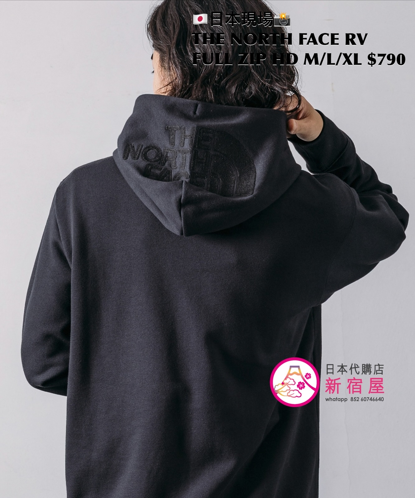 THE NORTH FACE RV ZIP UP HOODIE