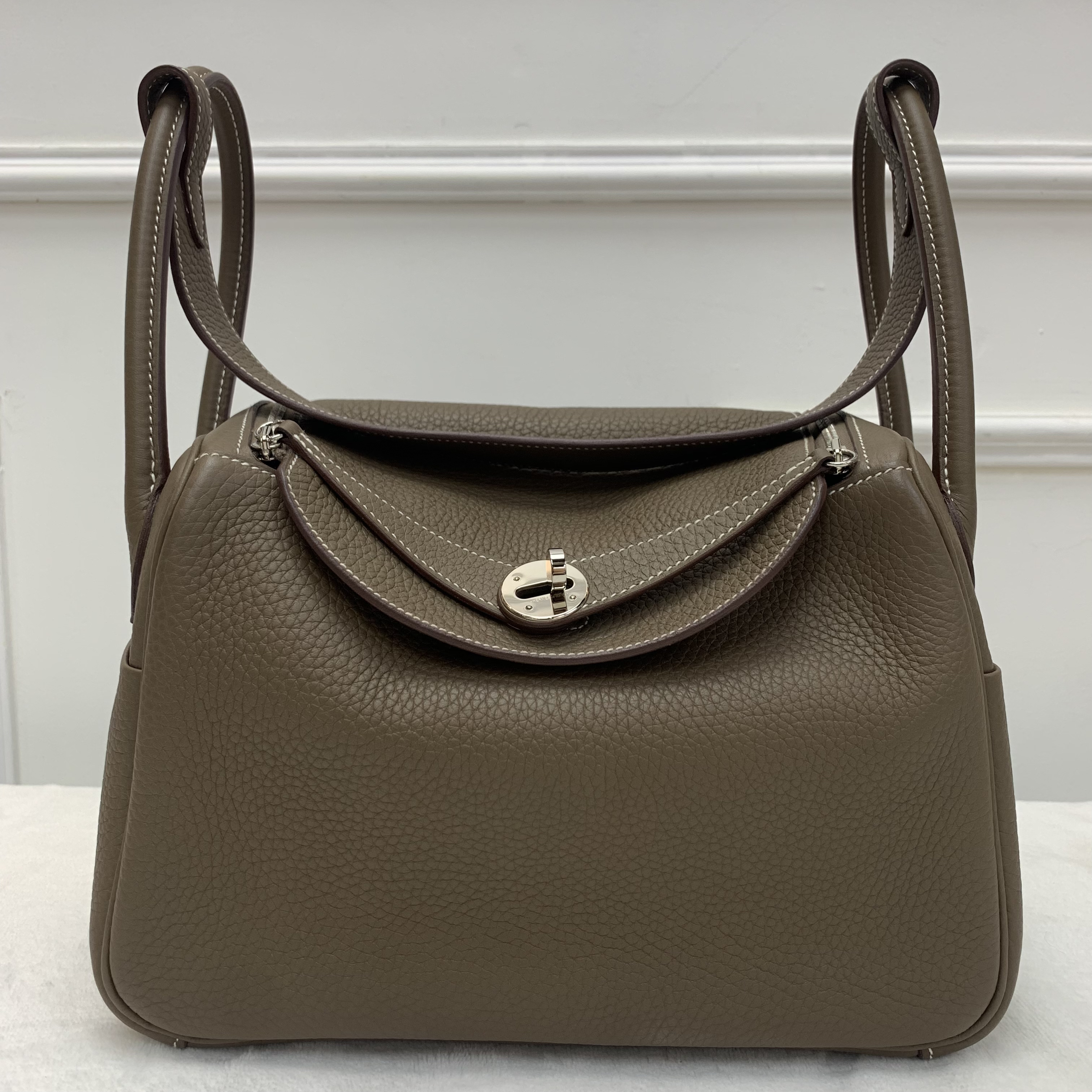 Full set Hermes Lindy 26 大象灰TC皮