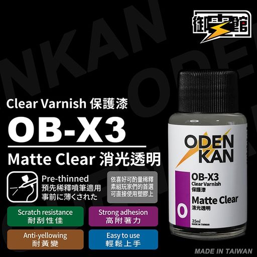 Odenkan 御電館 保護漆 & 添加劑