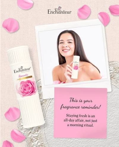Enchanteur Perfumed Talcum - 125g - ROMANTIC