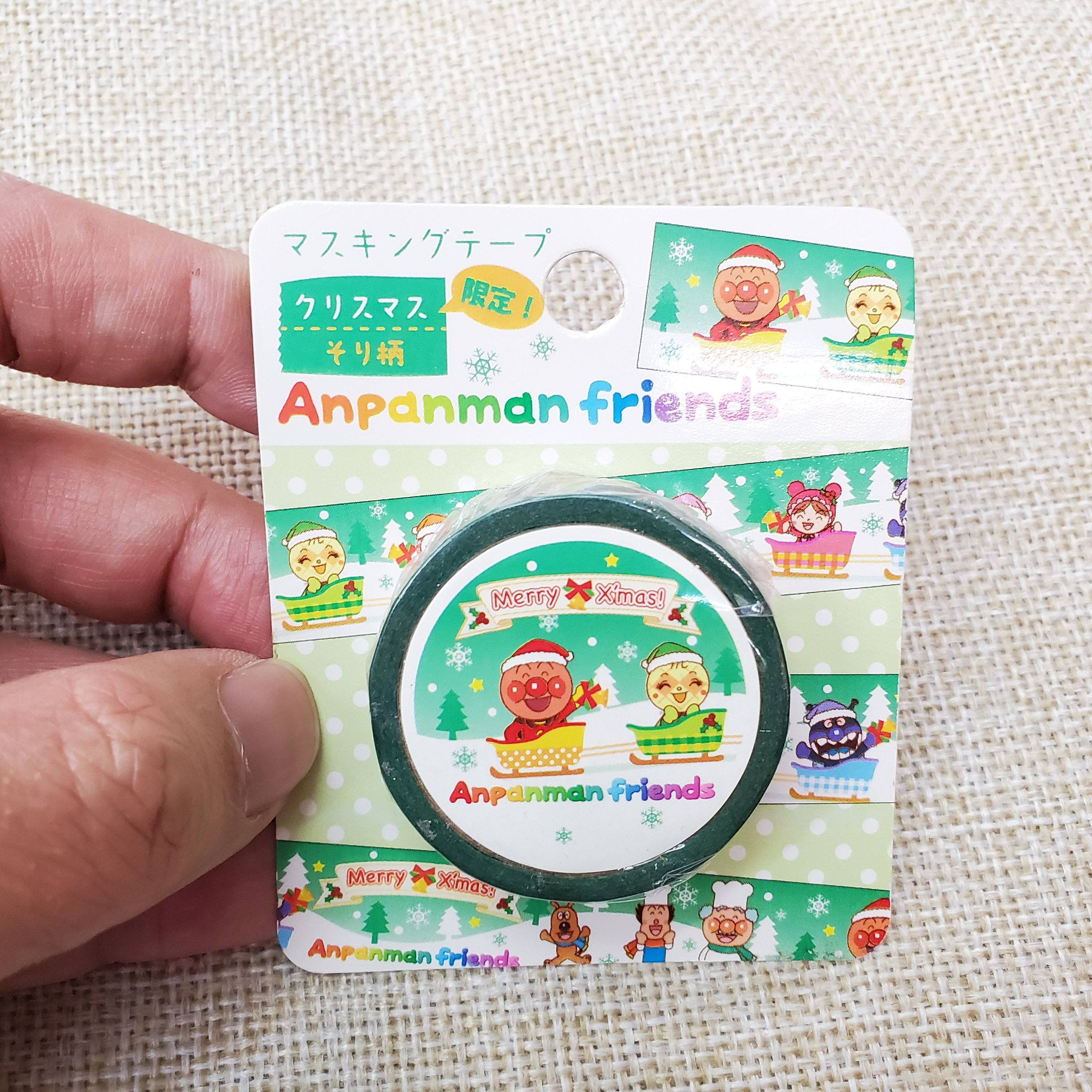 [現貨] [日本直送] 麵包超人 {Masking Tape TF107798}