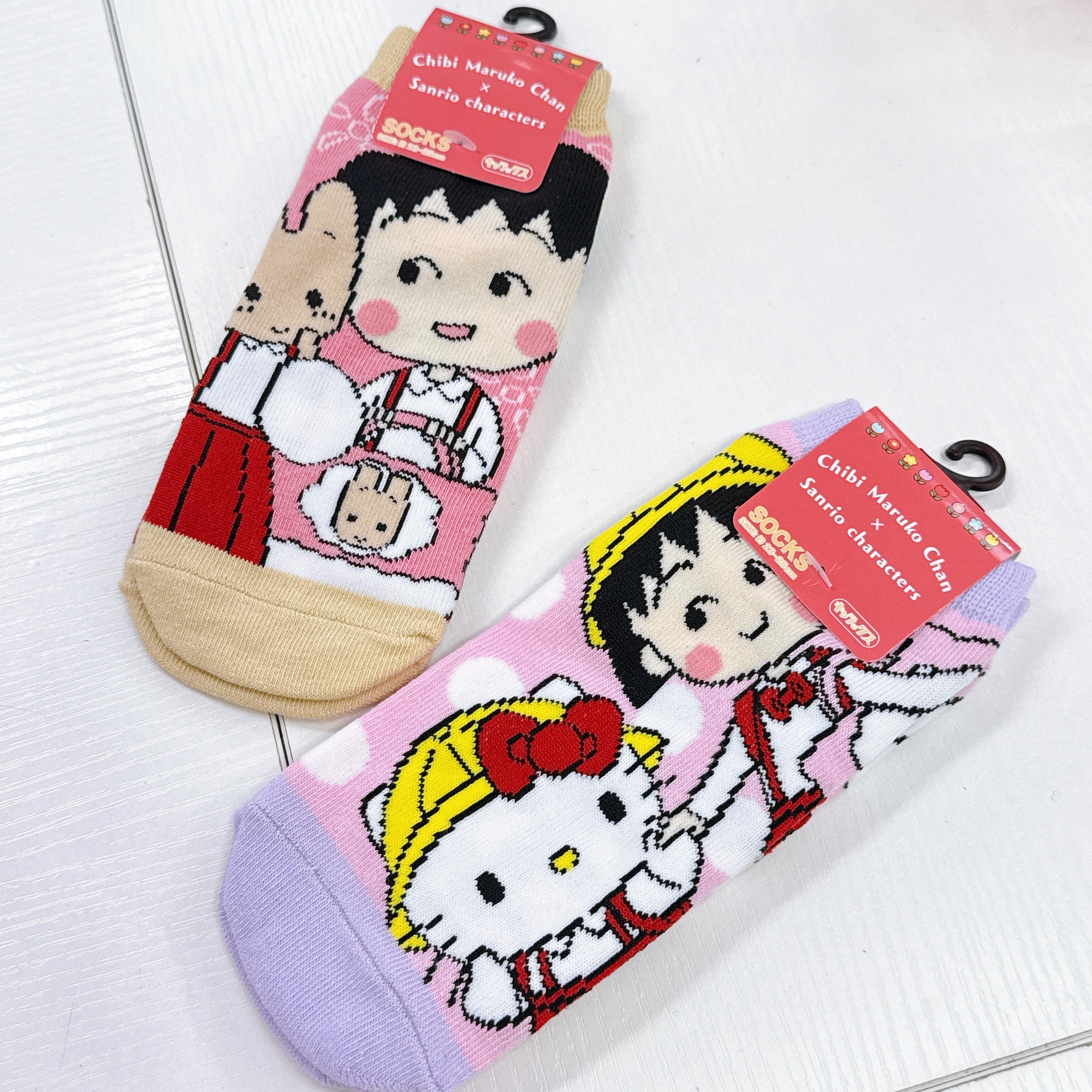 日本直送櫻桃小丸子 x Sanrio Hello Kitty Marron cream cherry chums hello cream系列商品