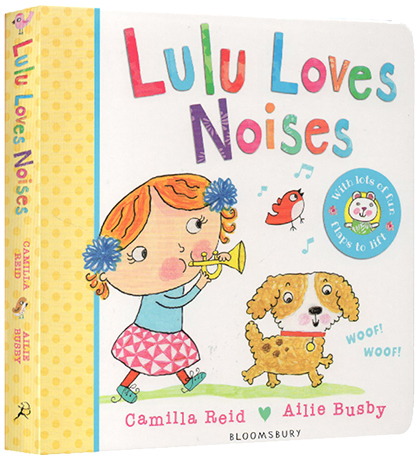 Bloomsbury Publishing LULU 認知早教系列翻翻書 Lulu loves Noises