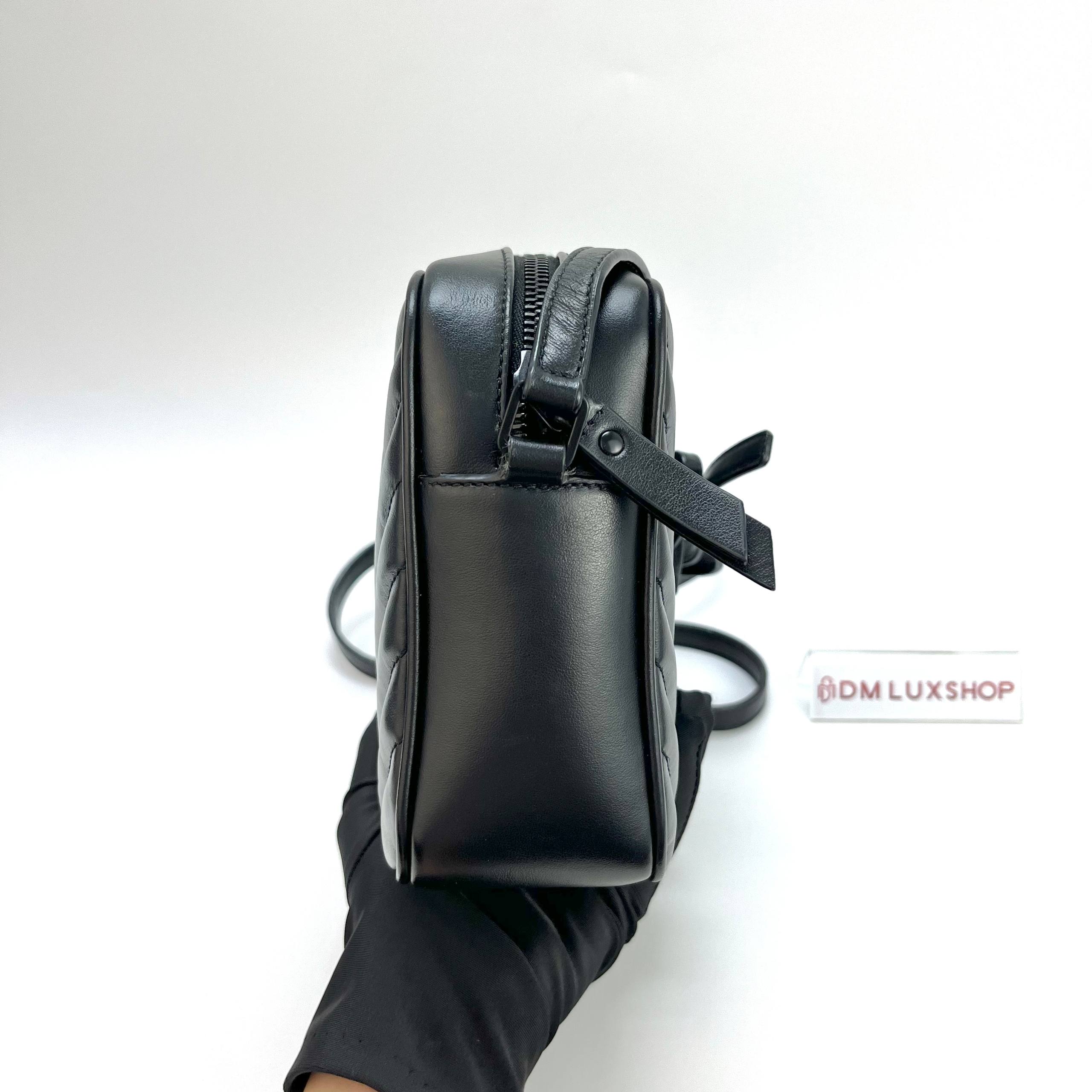 YSL So Black Camera Bag