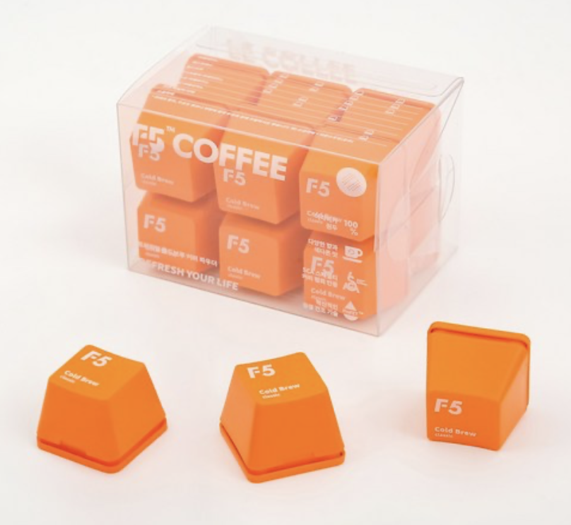 韓國 F5 核心冷萃咖啡 8種口味 任選 12入 /盒｜Premium Cold Brew Coffee 
