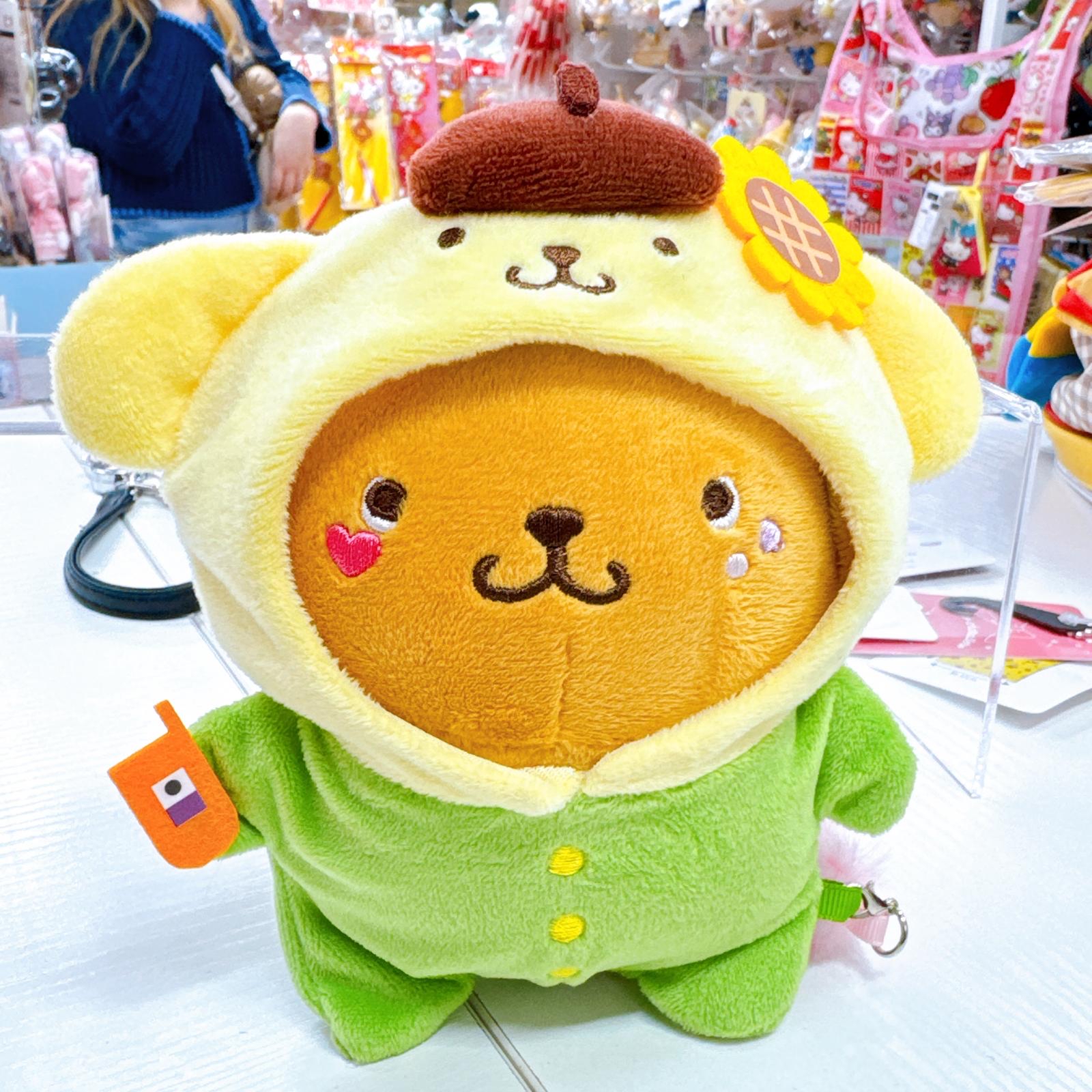 日本直送布甸狗黑皮公仔掛飾