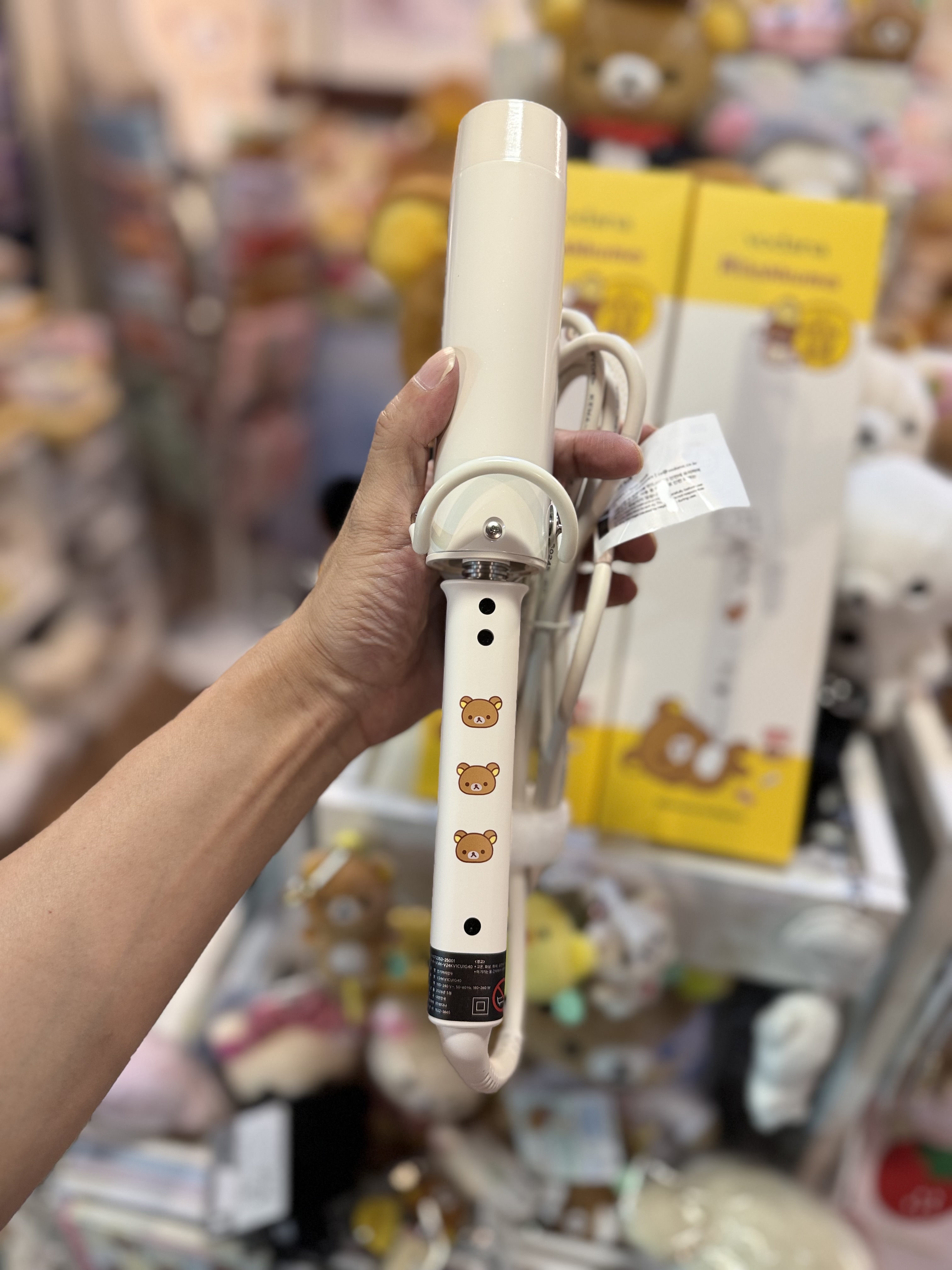 《預訂貨品》全新韓國限定 vodana  x  Rilakkuma 捲髮棒