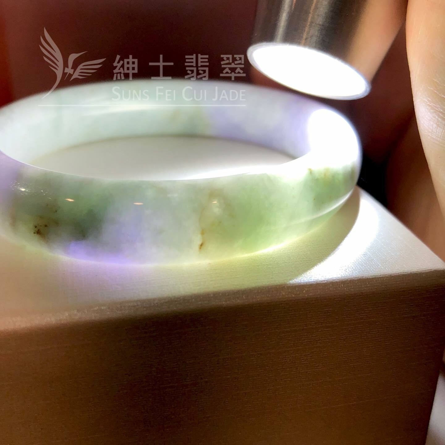 春彩福鐲50.1mm(有裂)