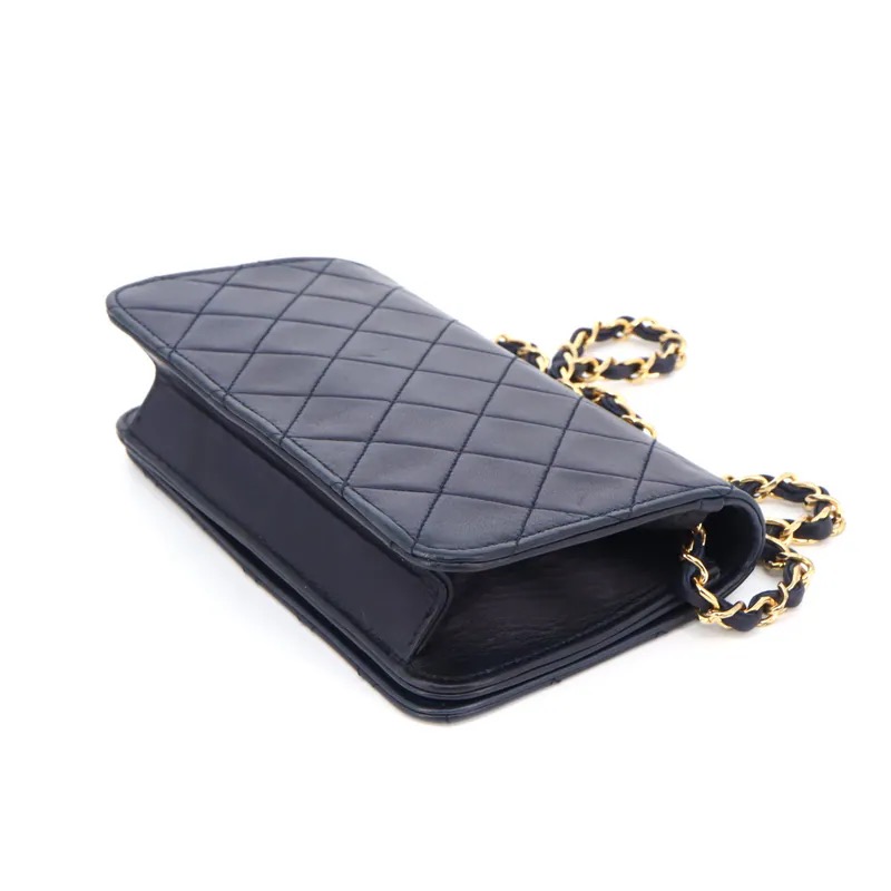 Chanel Matelasse Coco Mark Single Full Flap Single Chain Shoulder Bag