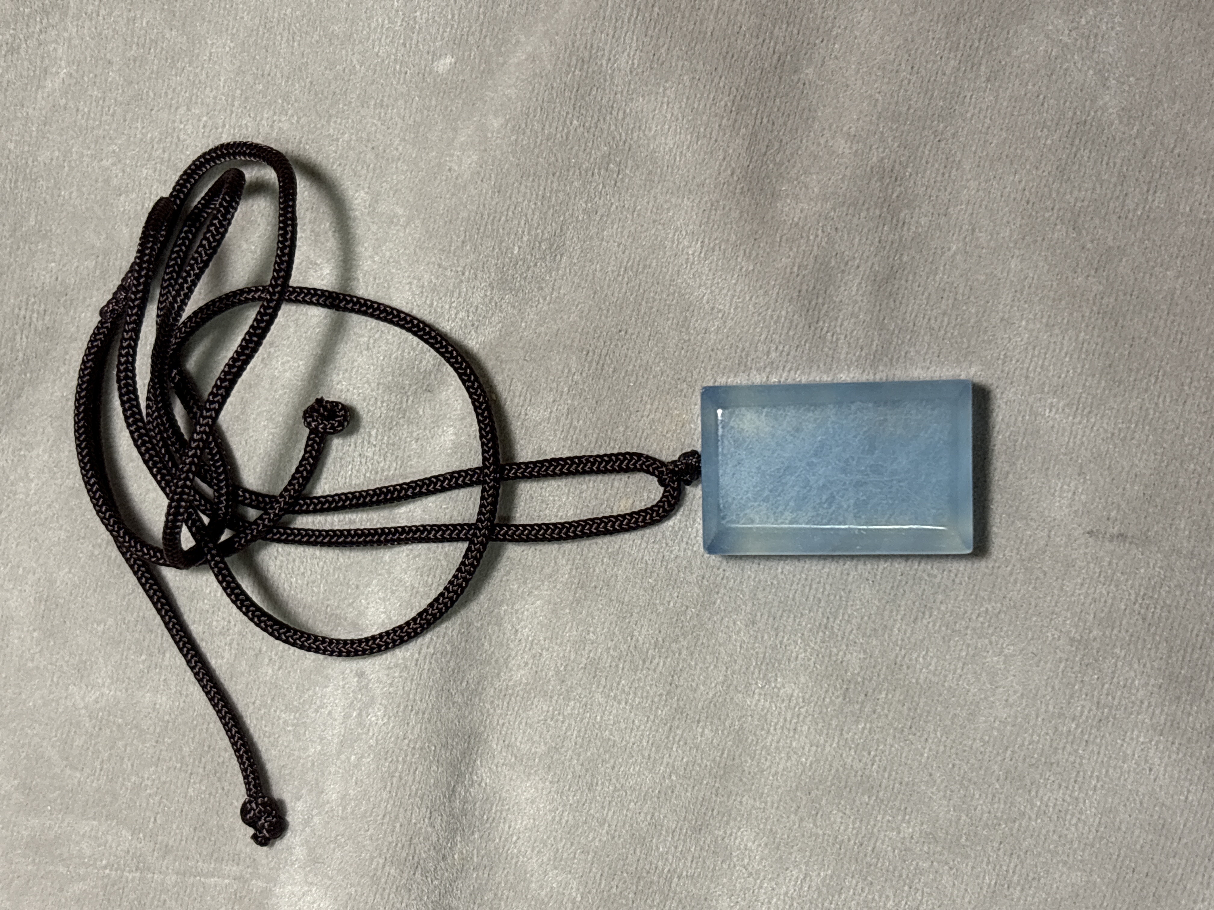 海藍寶平安無事牌No.19-582丨規格：13-14克