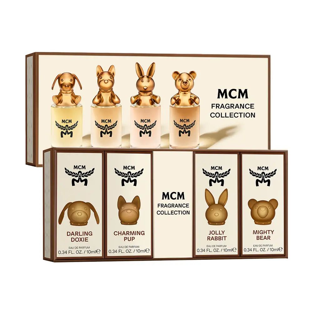 MCM COLLECTION MINI SET Eau De Parfum  MCM 動物狂想曲系列香氛迷你禮盒套裝淡香精 4x 10ml