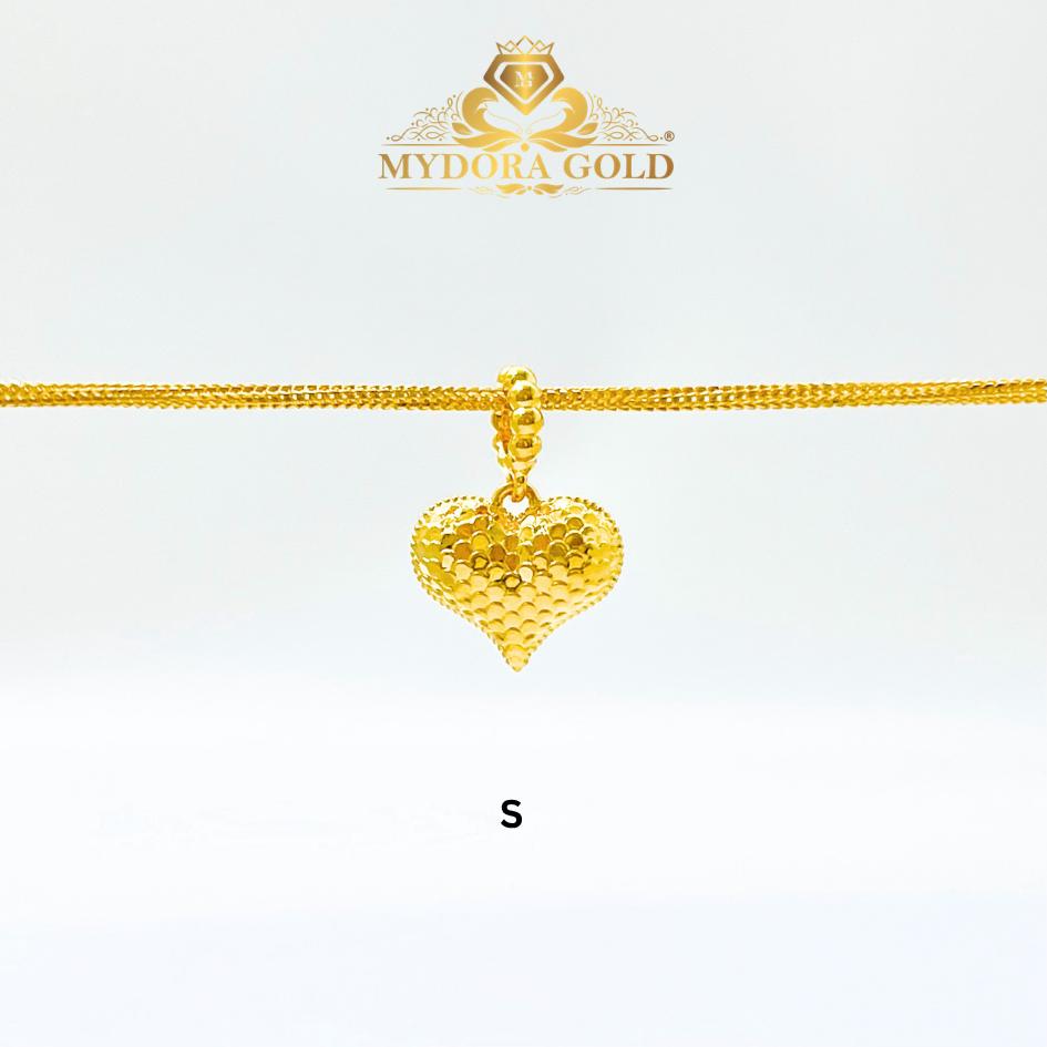 MYDORA Loket Sisik Love Gemuk Full Gold (5G) l EMAS 916/22K
