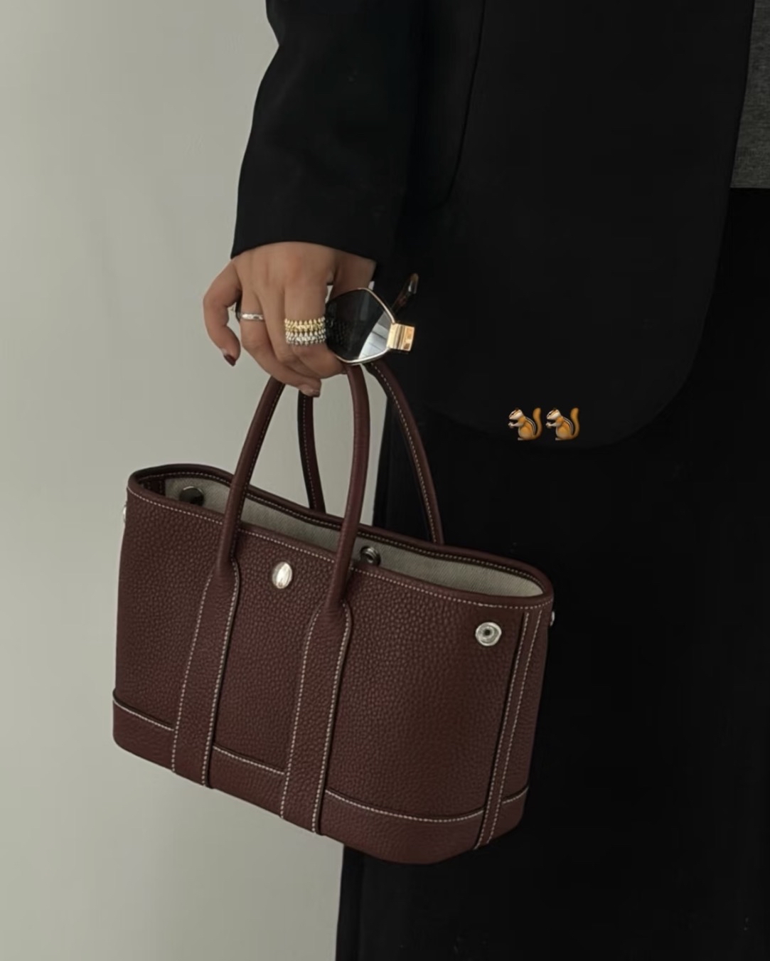 Mini Garden Party 愛馬仕紅 K Stamp