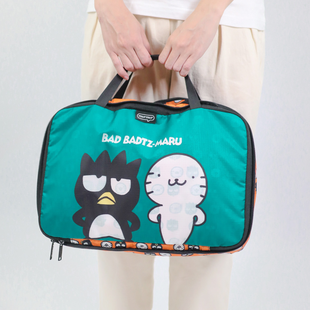 📦訂購 台灣代購 murmur Sanrio 三麗鷗 Badtz-maru XO 企鵝仔 衣物袋