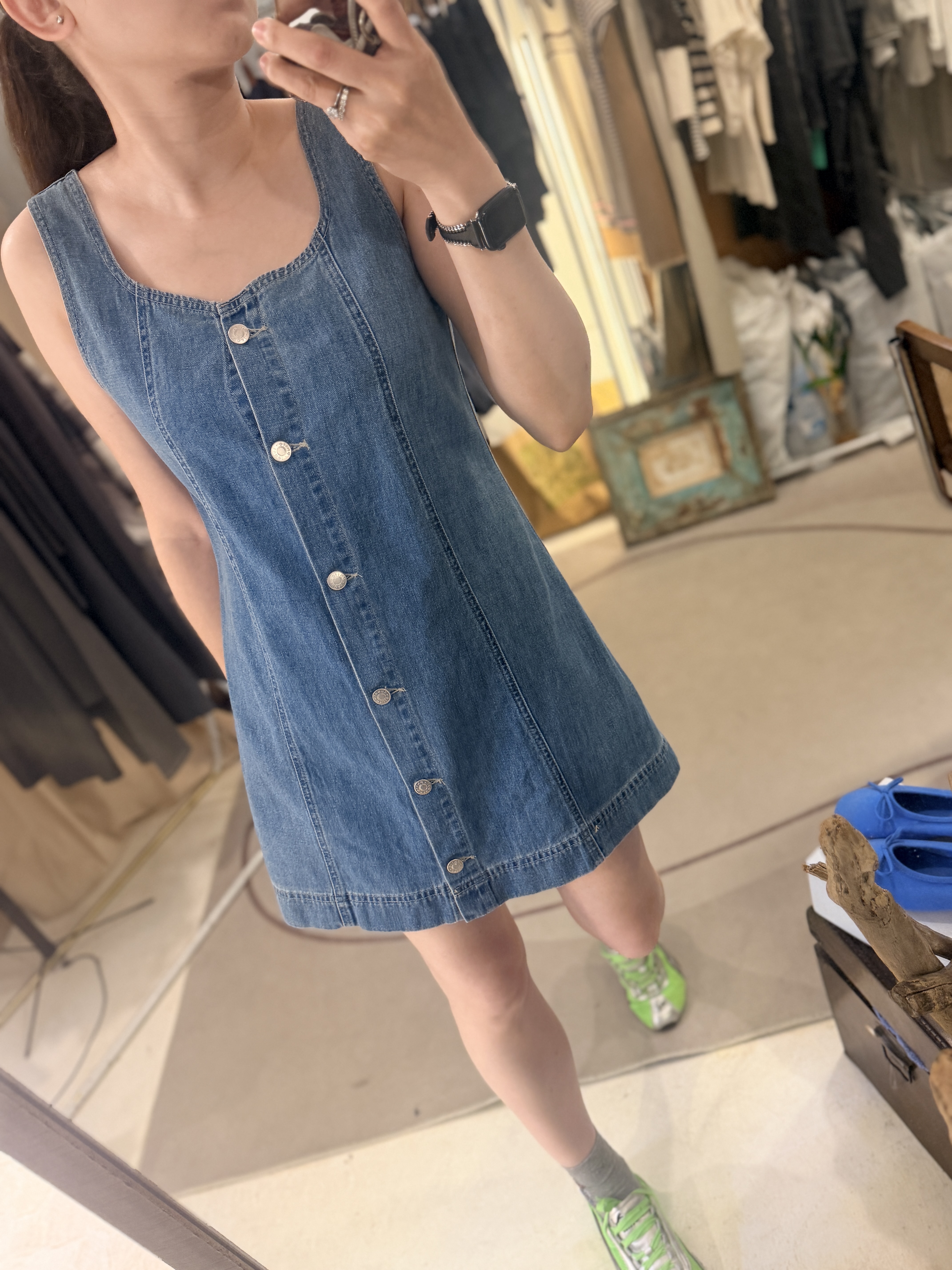 Denim dress