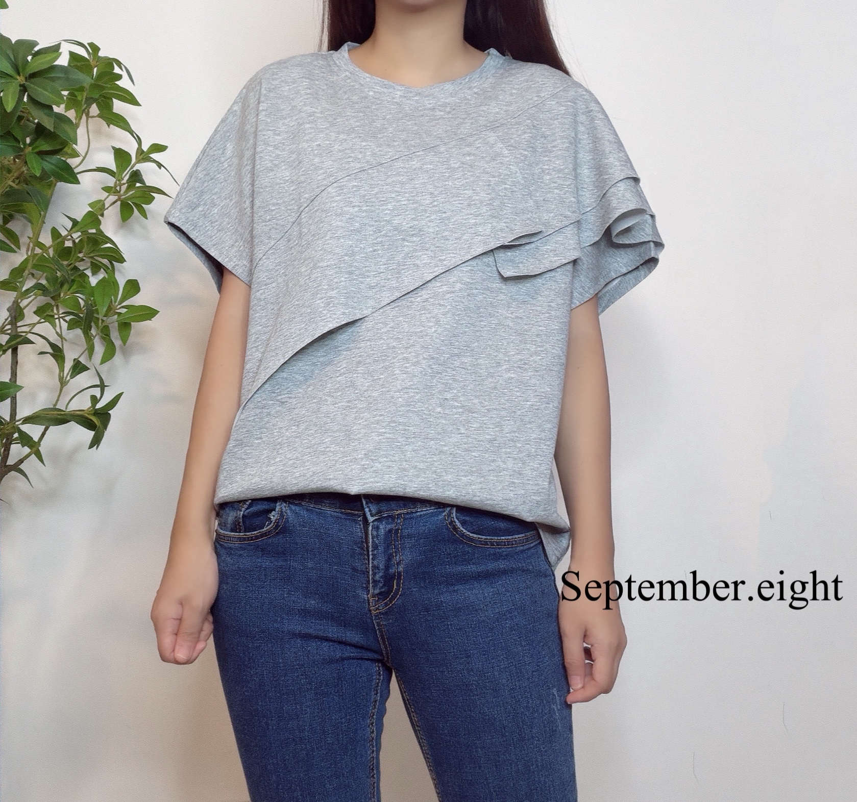 棉質ruffle Top