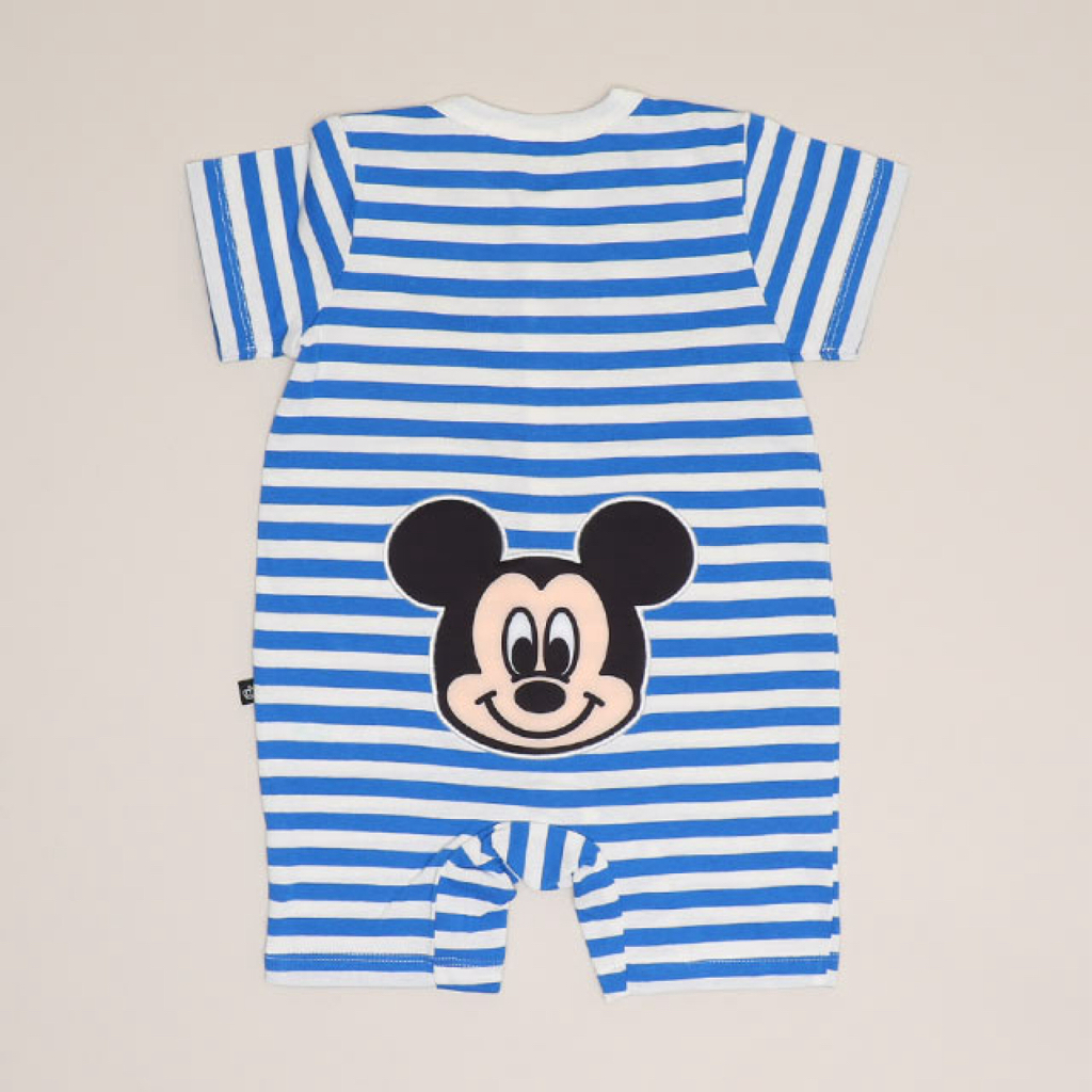 🇯🇵預訂 日本直送🇯🇵Babydoll x Disney六色臀部人物大貼花條紋短袖連身服