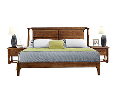 1.5米/1.8米 實木床架 45