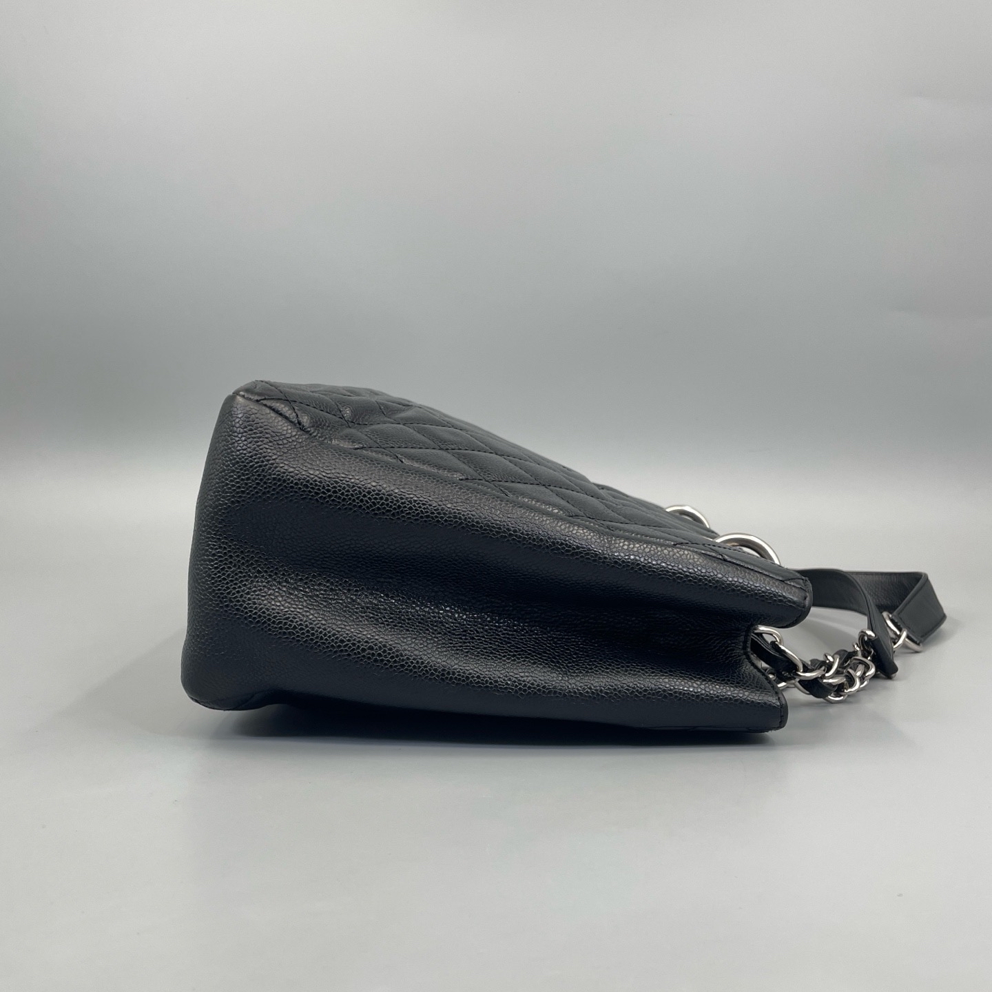 【預訂貨品】Chanel 黑金Gst荔枝紋牛tote bag