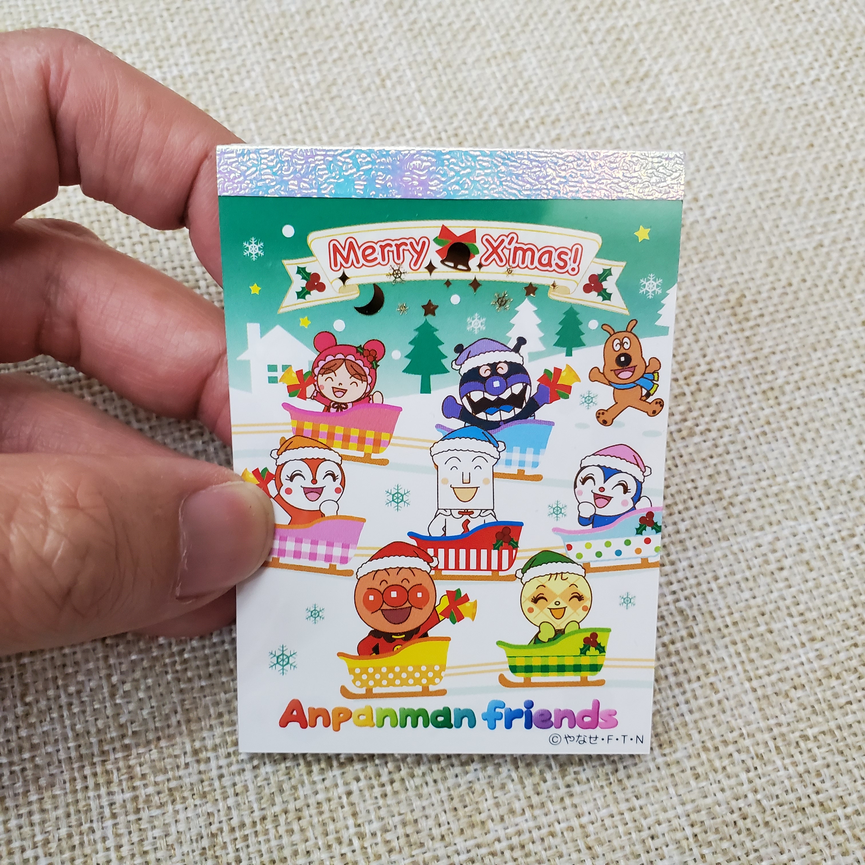 [現貨] [日本直送] 麵包超人 {Mini Memo Pad TF127437}