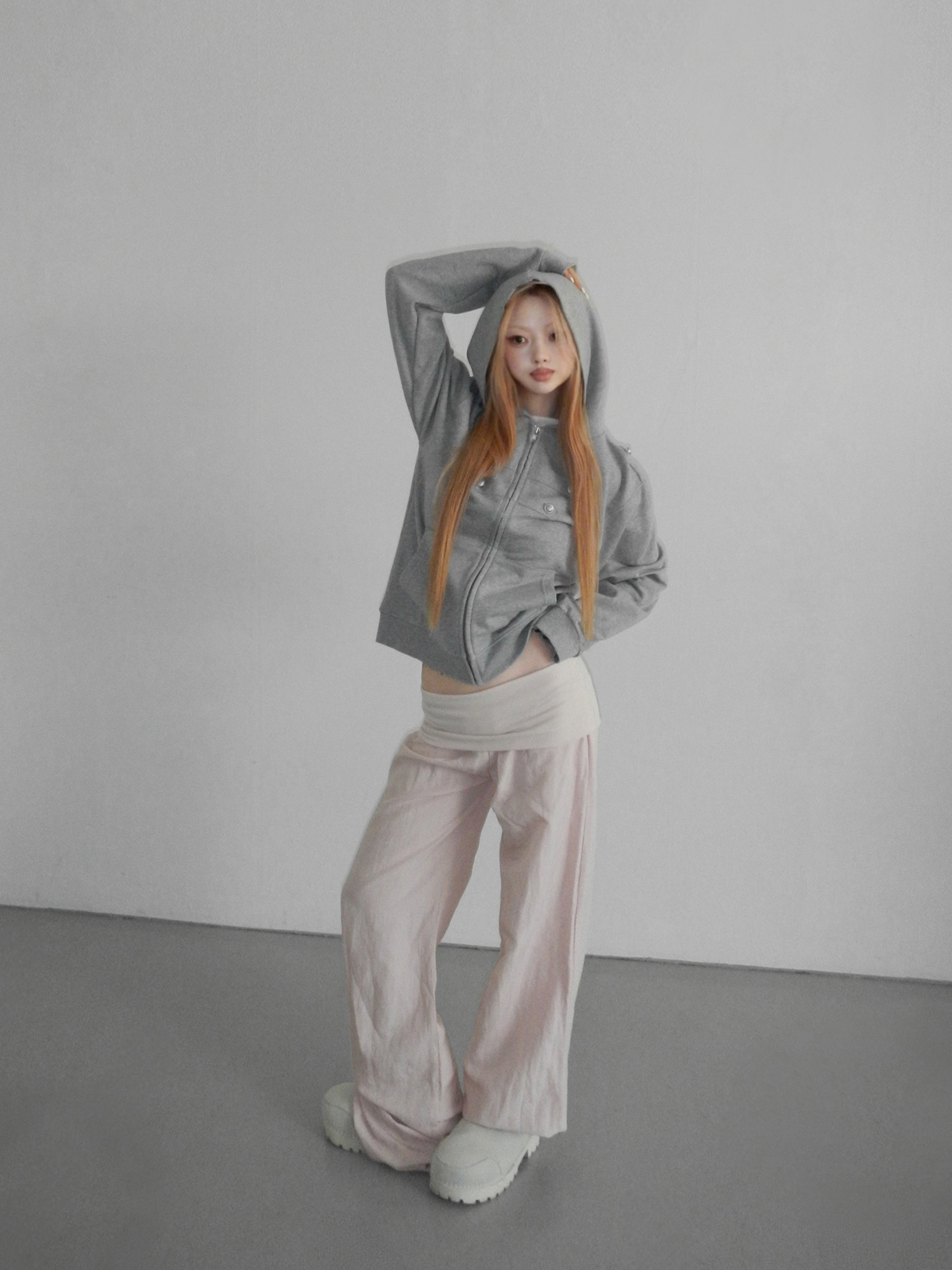 Foldover Wide Leg Pants