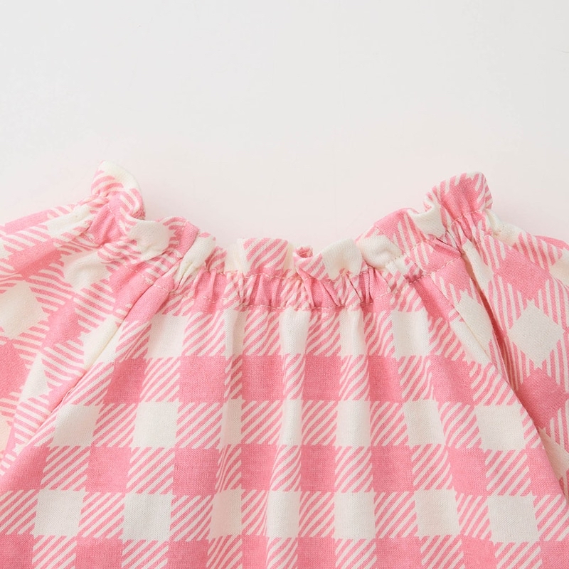 🇯🇵預訂 日本直送🇯🇵Sanrio兩色人物印花格紋摺領長袖上衣