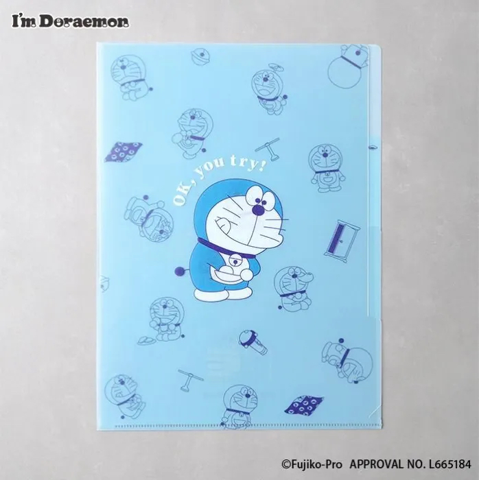  [訂購] 多啦A夢A4 File文件匣 (拎法寶款)