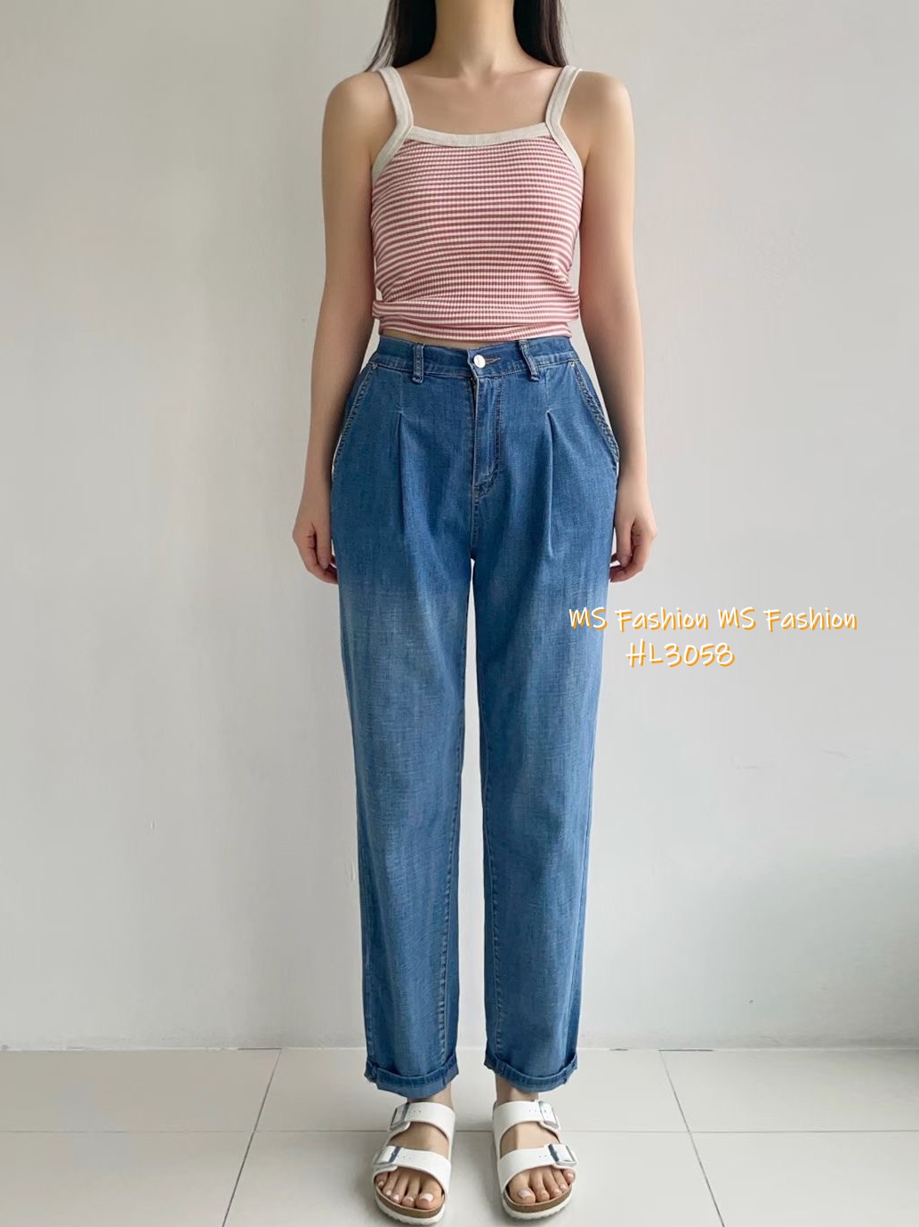 HL3058 韓國🌼Howluk冰涼男友褲