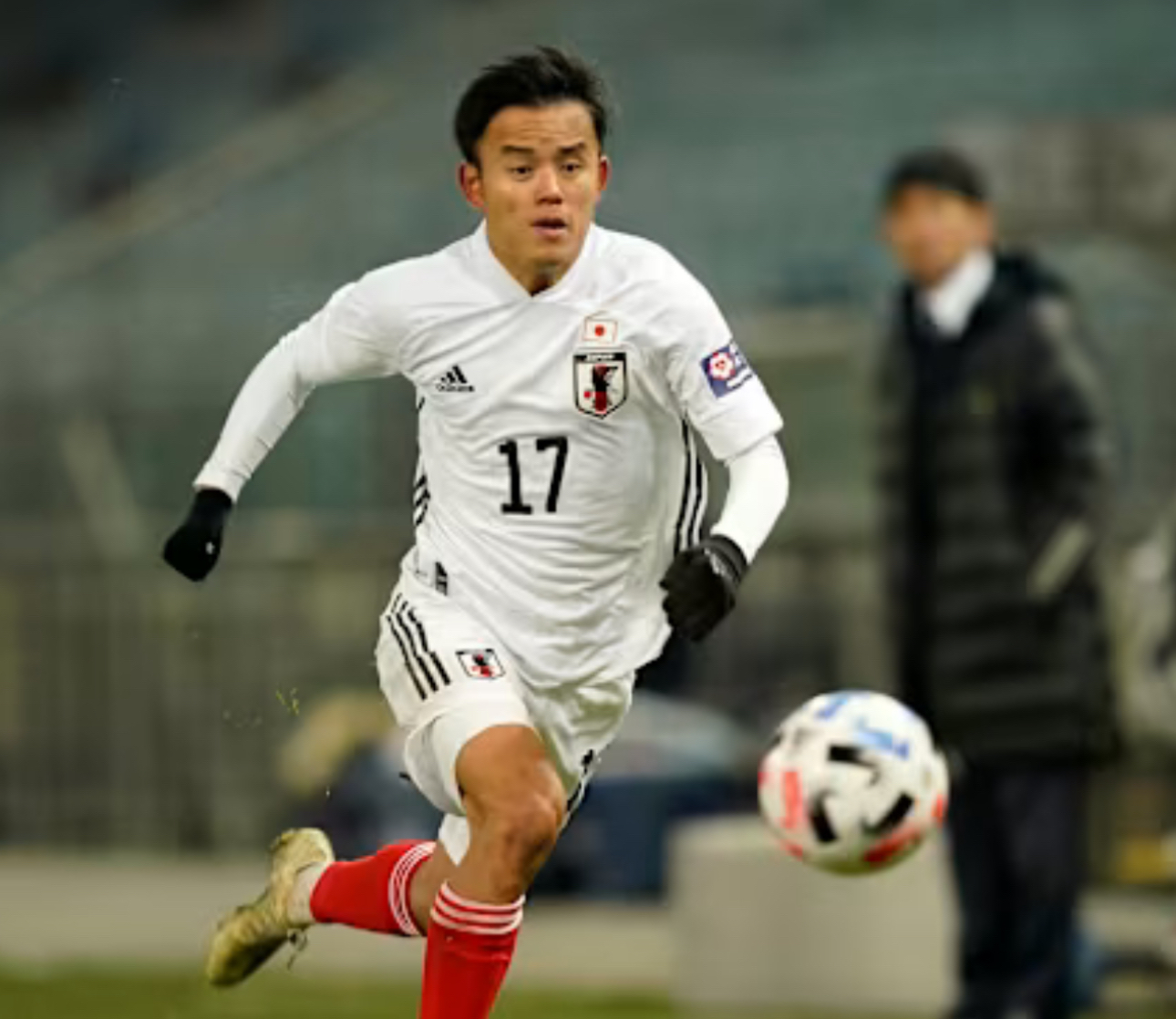 Japan 20/21 player issue away shirt #17 Kubo (Bnwt)