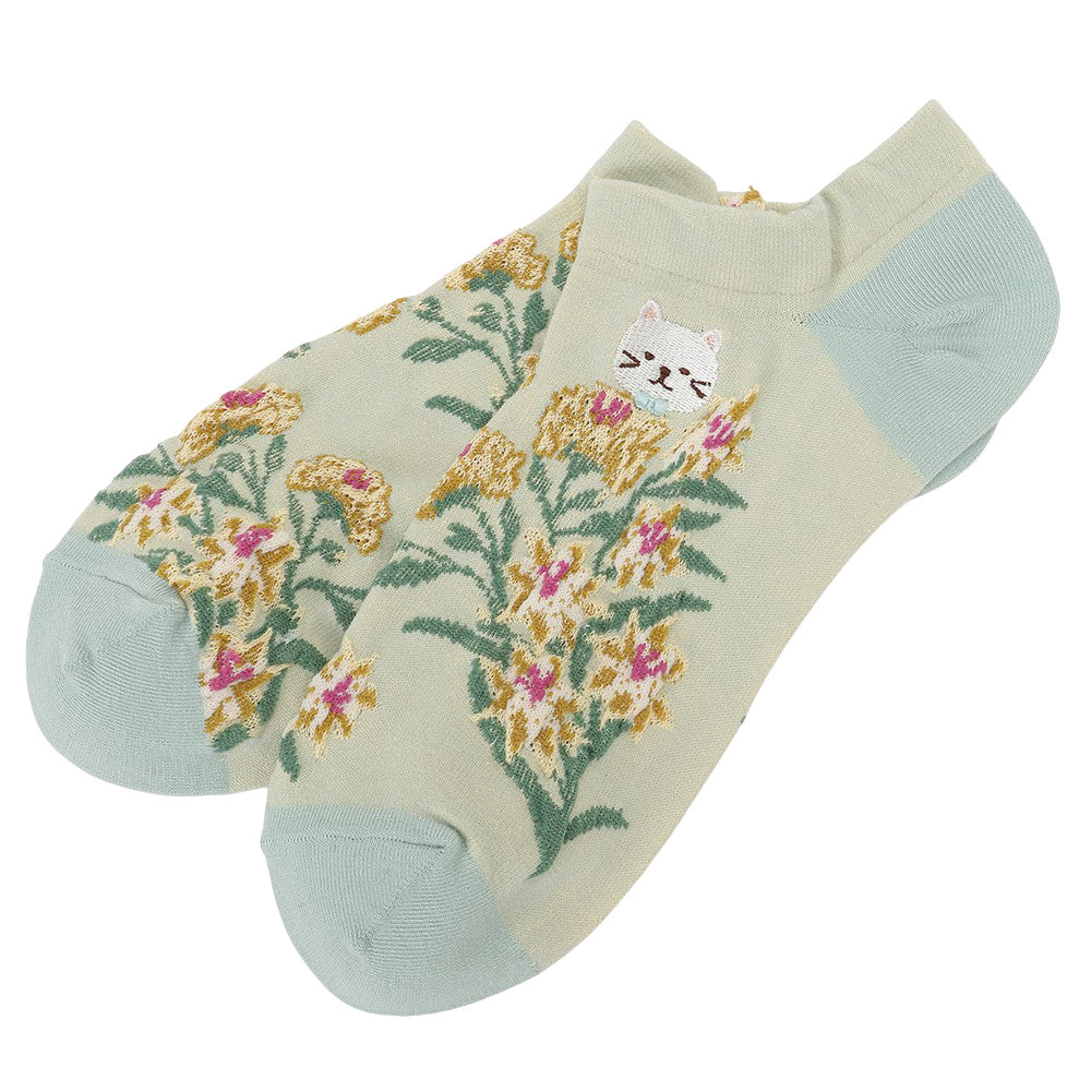 Fukufukunyanko貓貓船襪