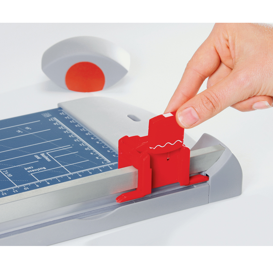 Dahle 505 : Creative 5 in 1 Paper Trimmer with 4 different blade