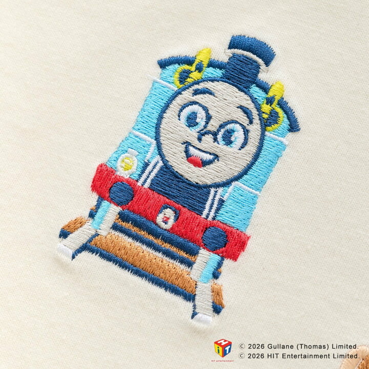 🇯🇵預訂 日本直送🇯🇵Petit Main x Thomas湯瑪士小火車系列四色刺繡短袖T恤